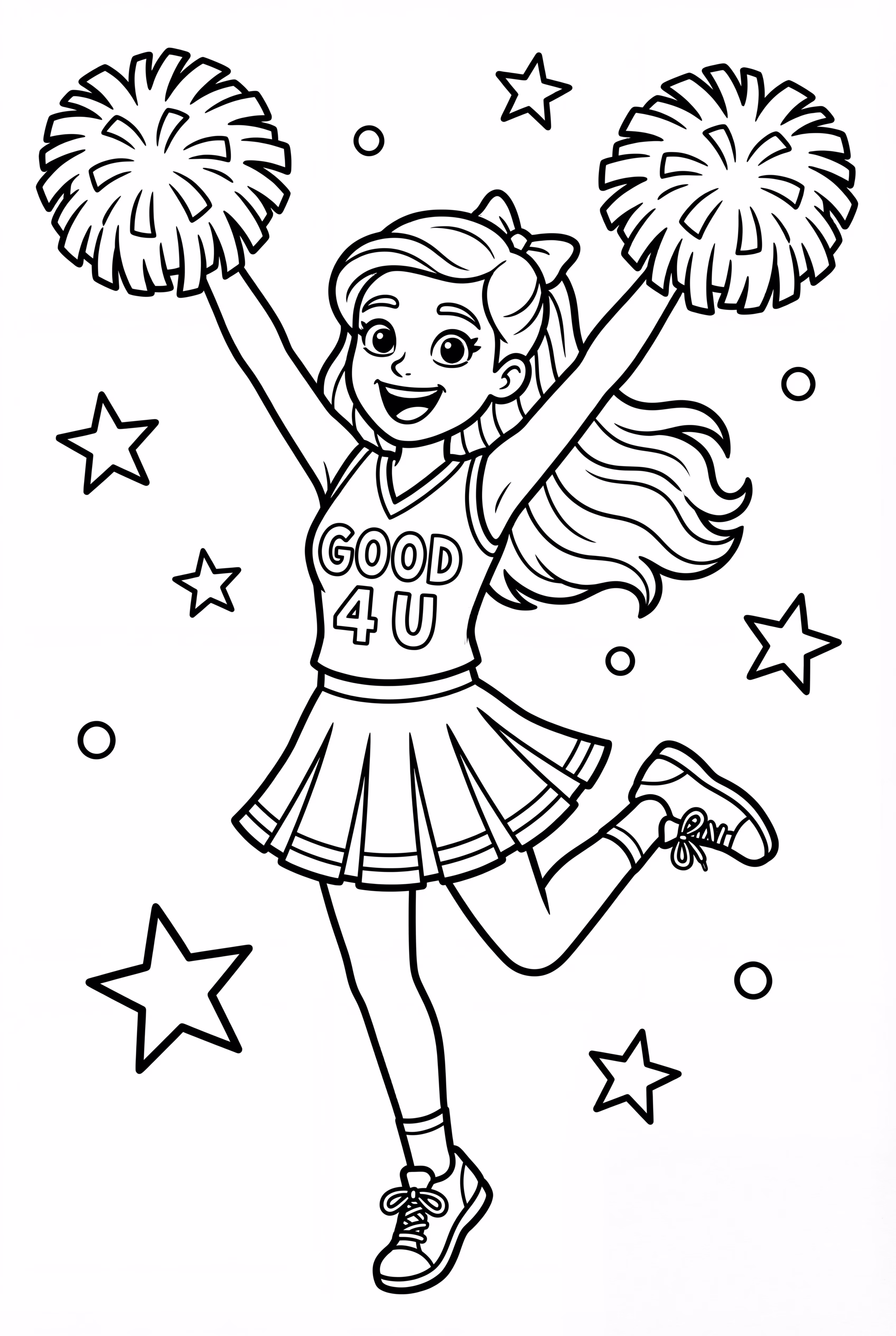 Olivia Rodrigo en tant que pom-pom girl de Good 4 U