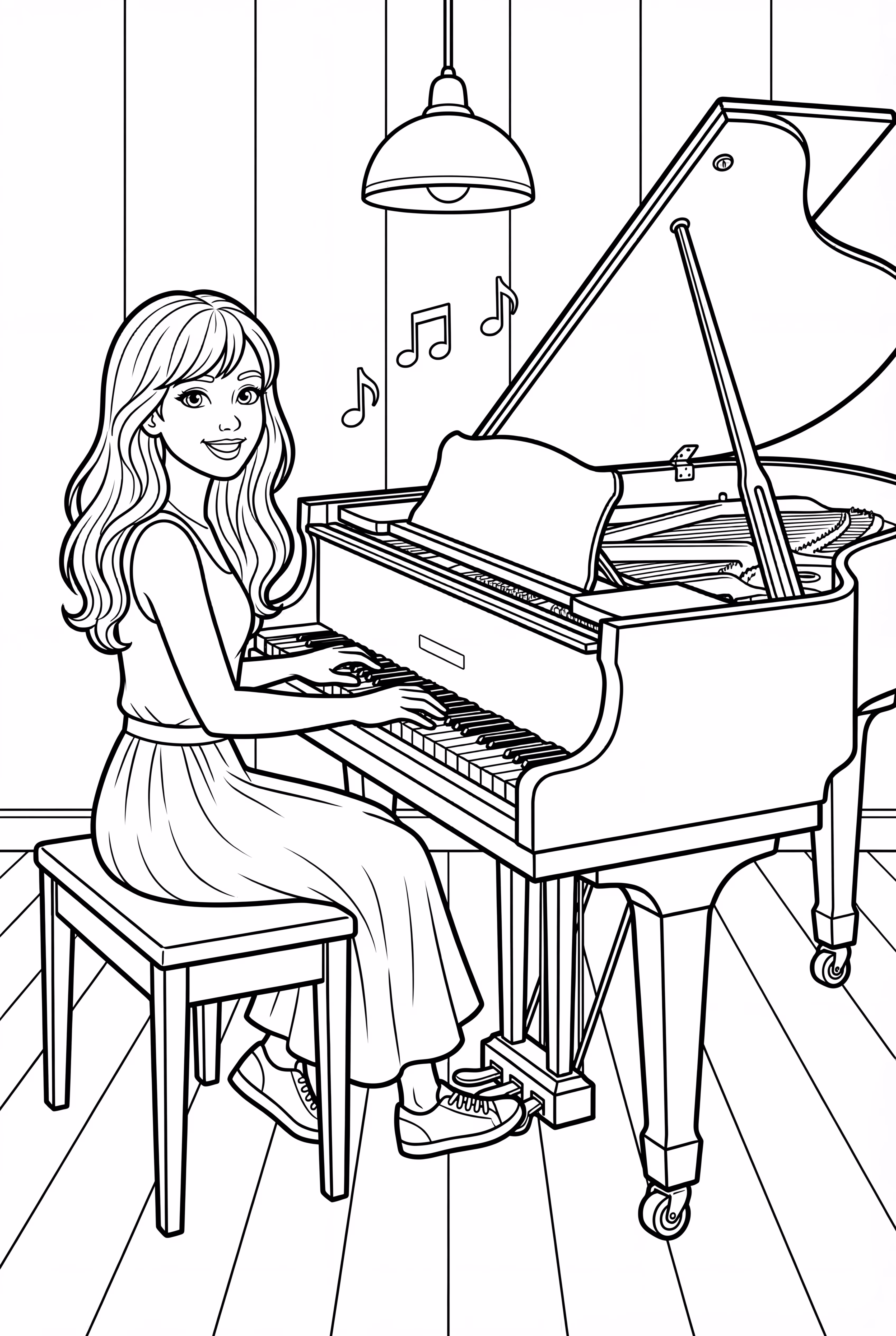 Olivia Rodrigo am Flügel