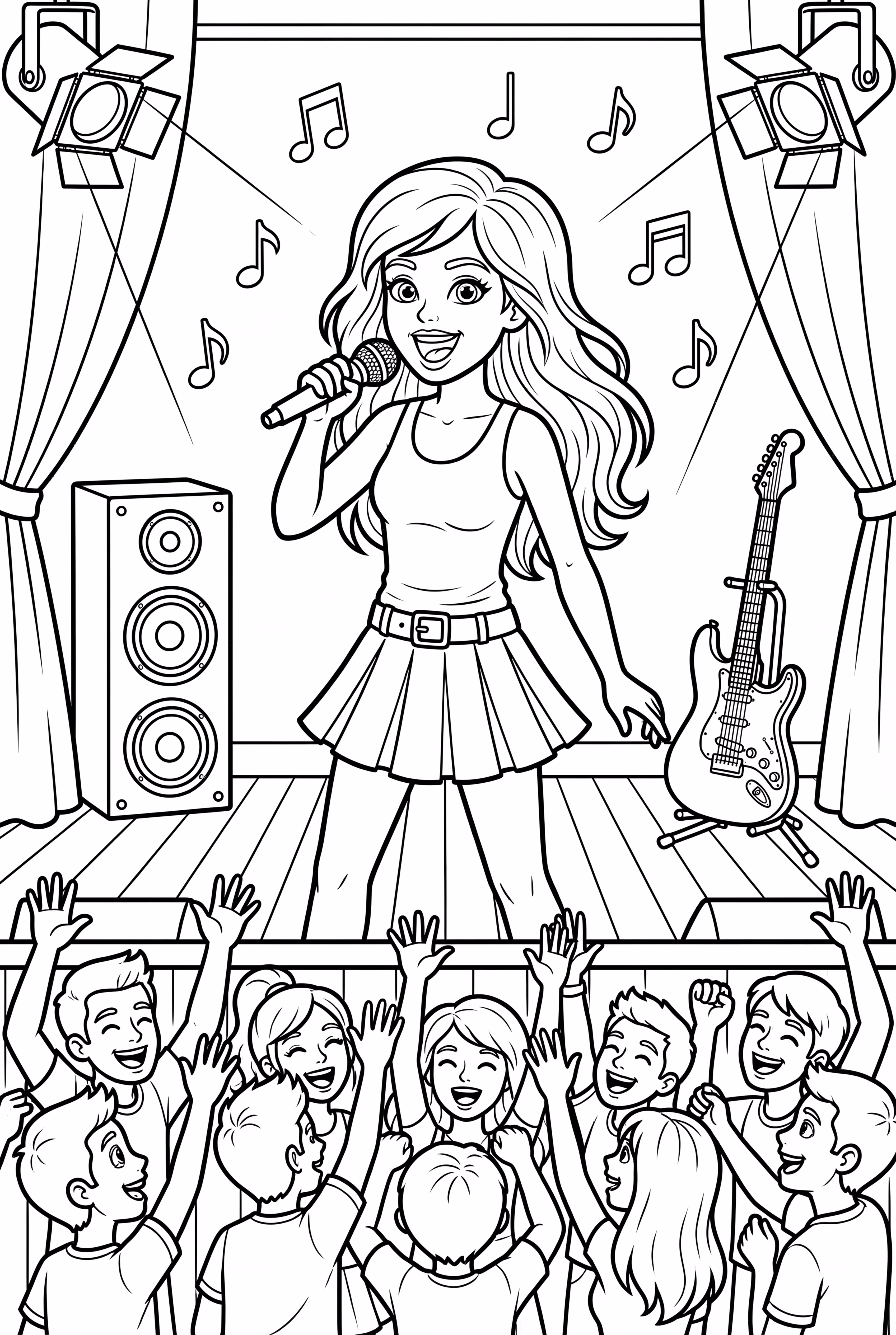 Olivia Rodrigo singt vor jubelnder Menge