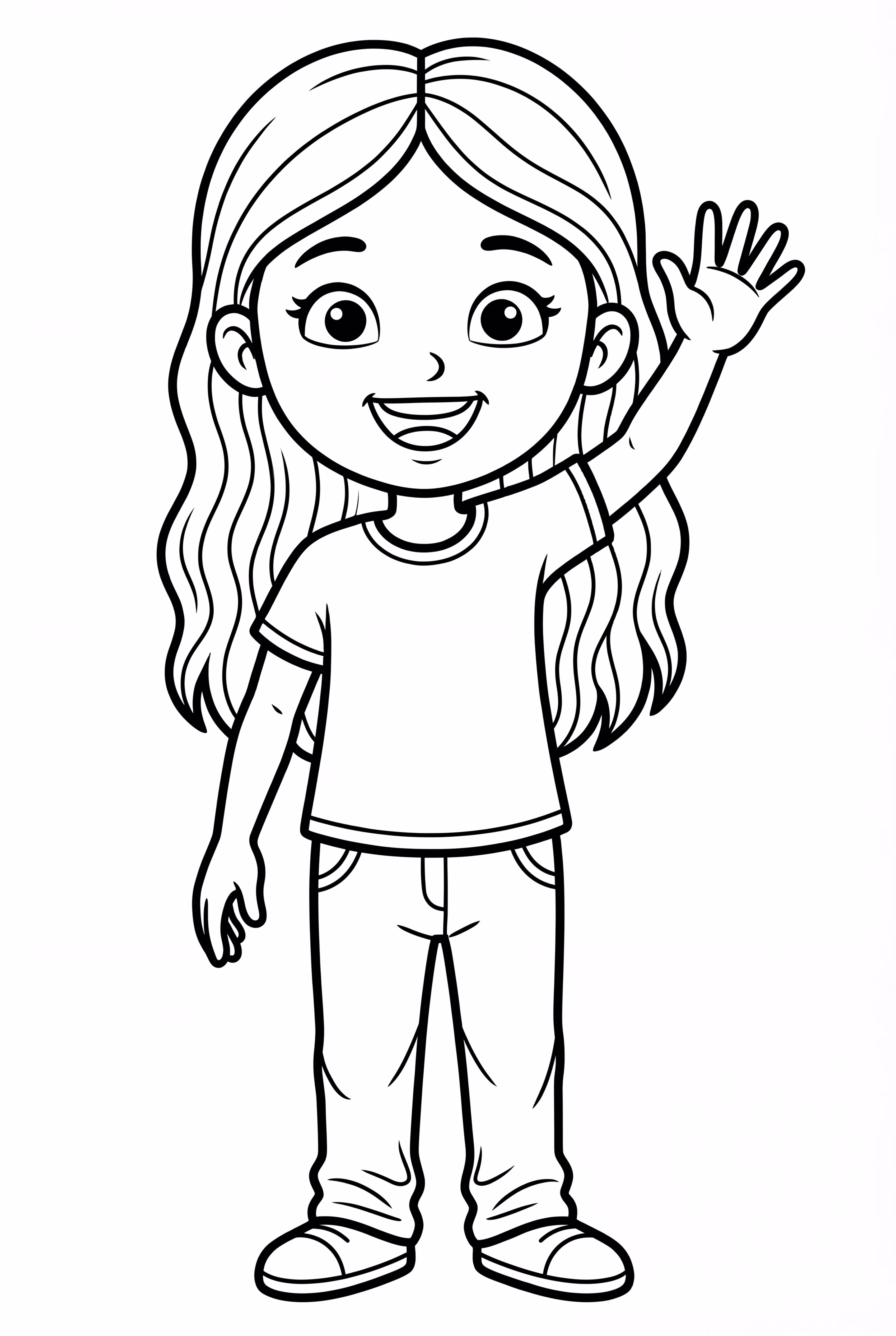 Olivia Rodrigo Waving Hello