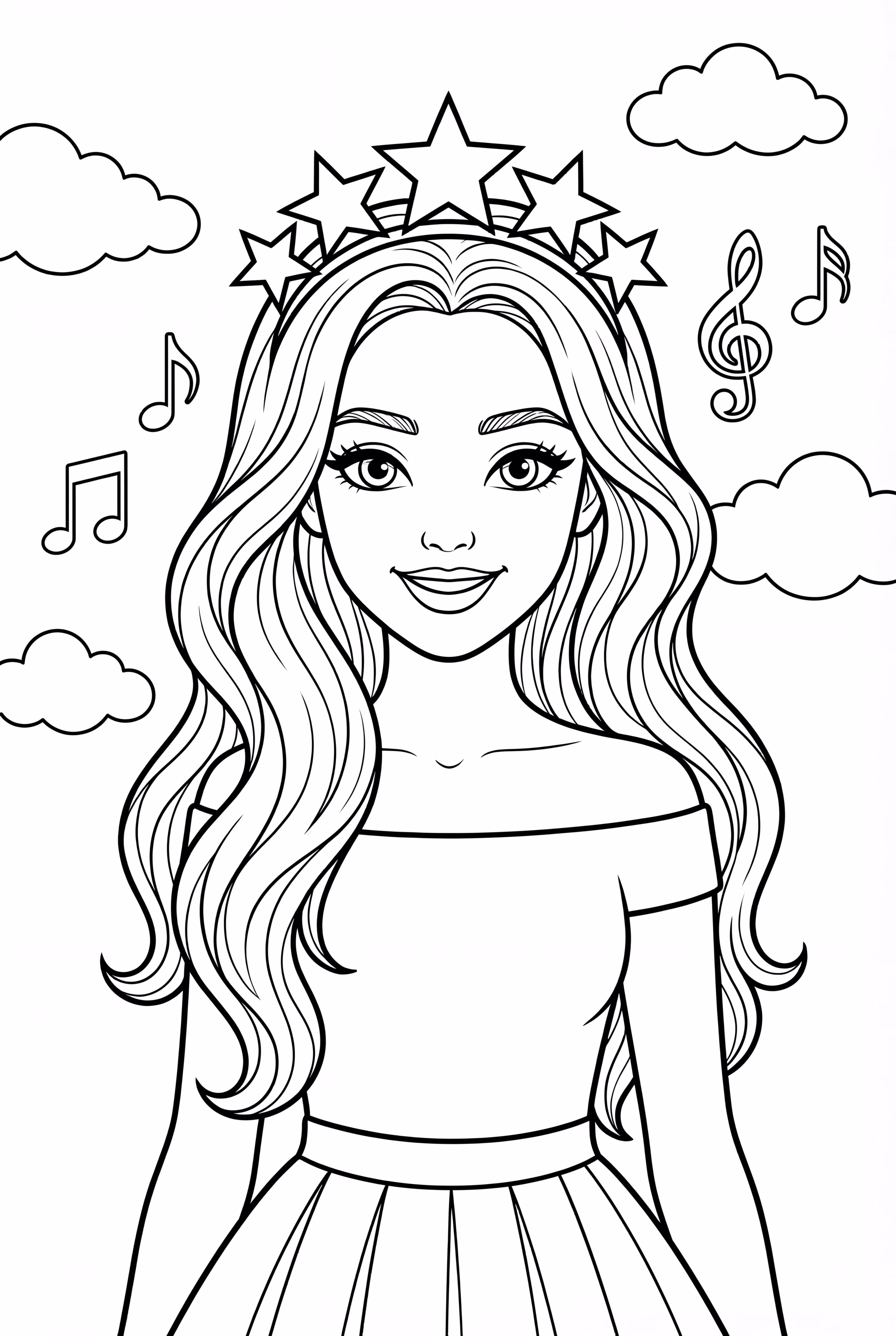 Olivia Rodrigo mit einer Krone aus Sternen