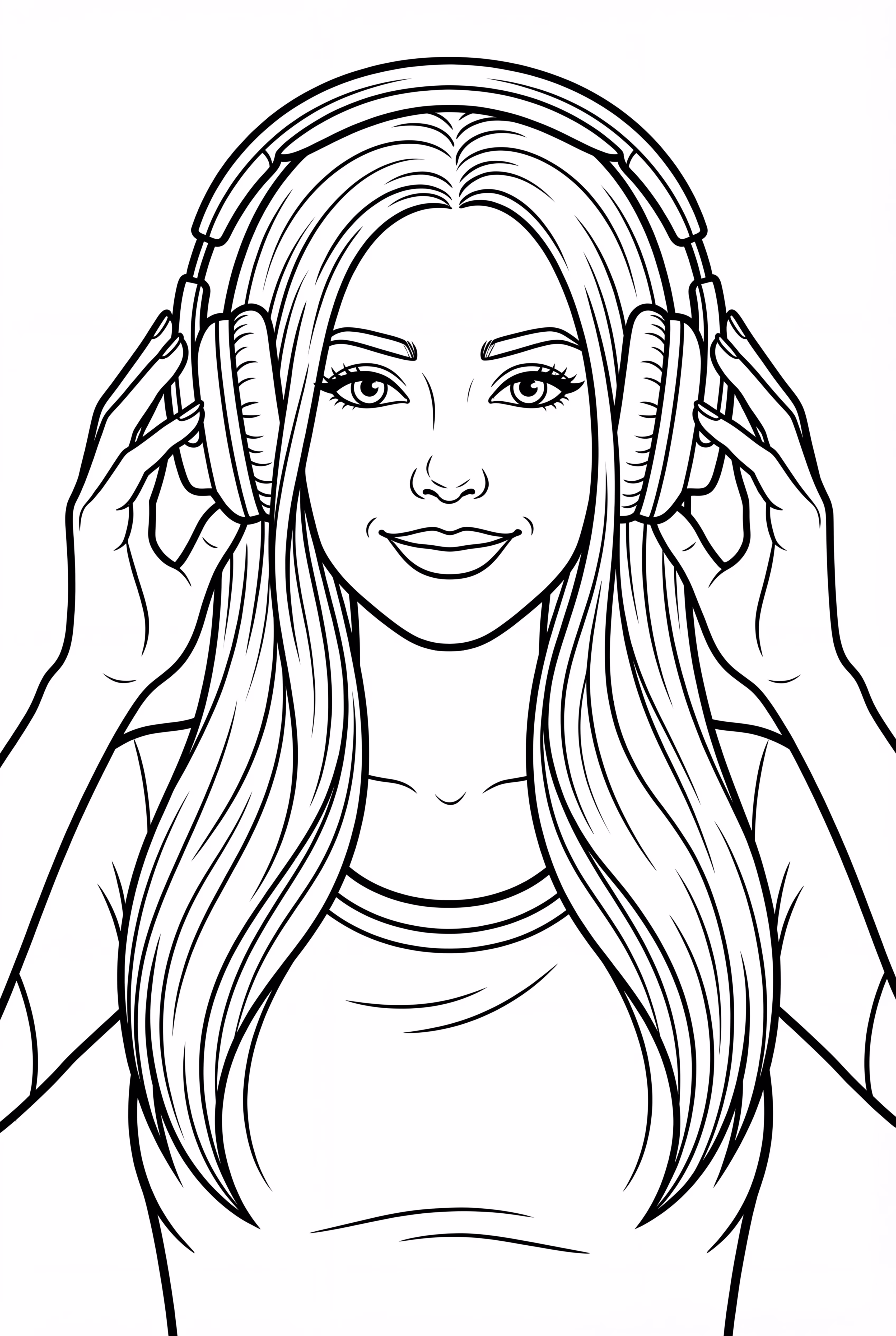 Olivia Rodrigo Avec Gros Casque