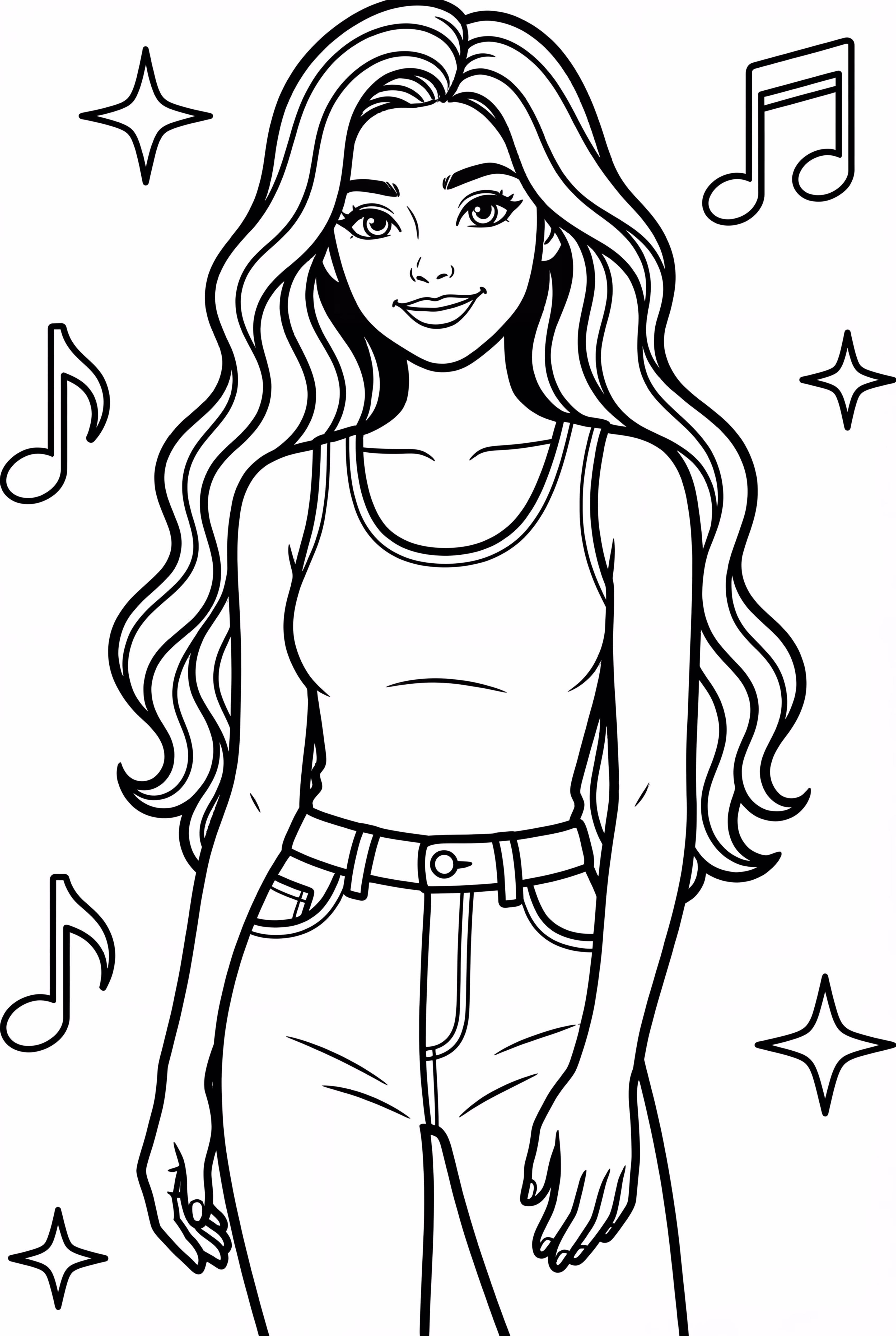 Olivia Rodrigo With Her Hair Flowing