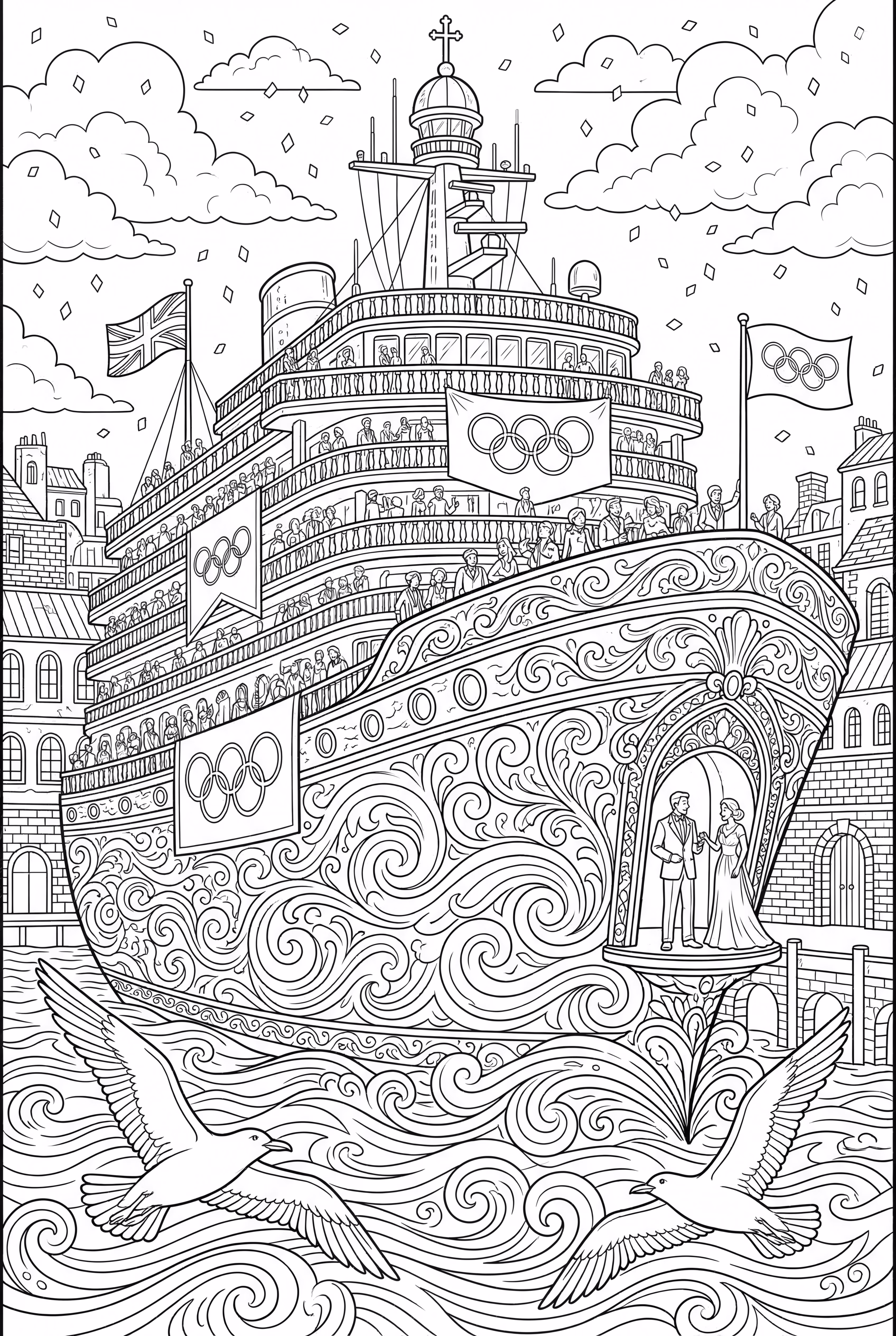 Olympic Ship Hosting Cultural Exchange Events