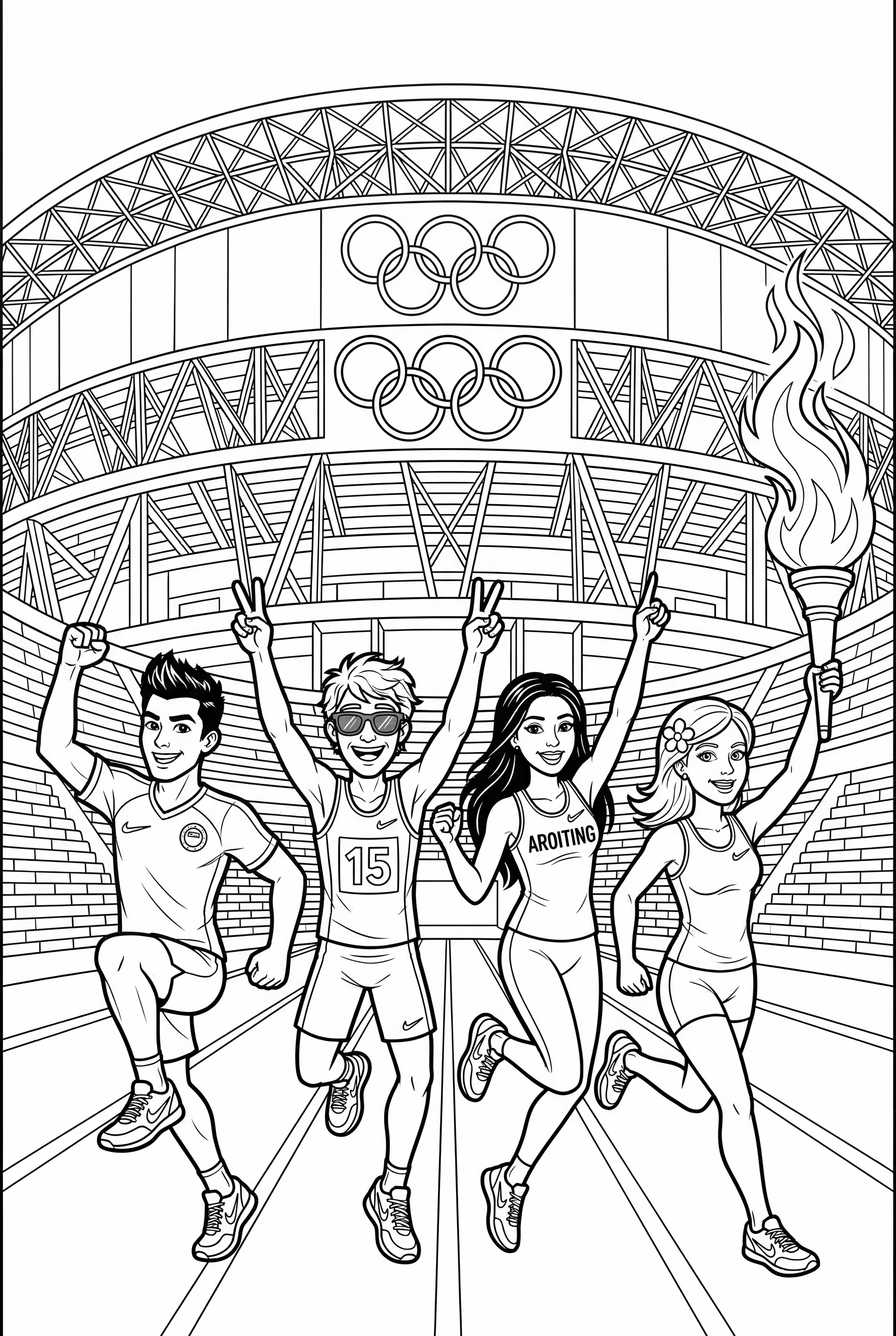 Olympic Spirit of Friendship and Unity