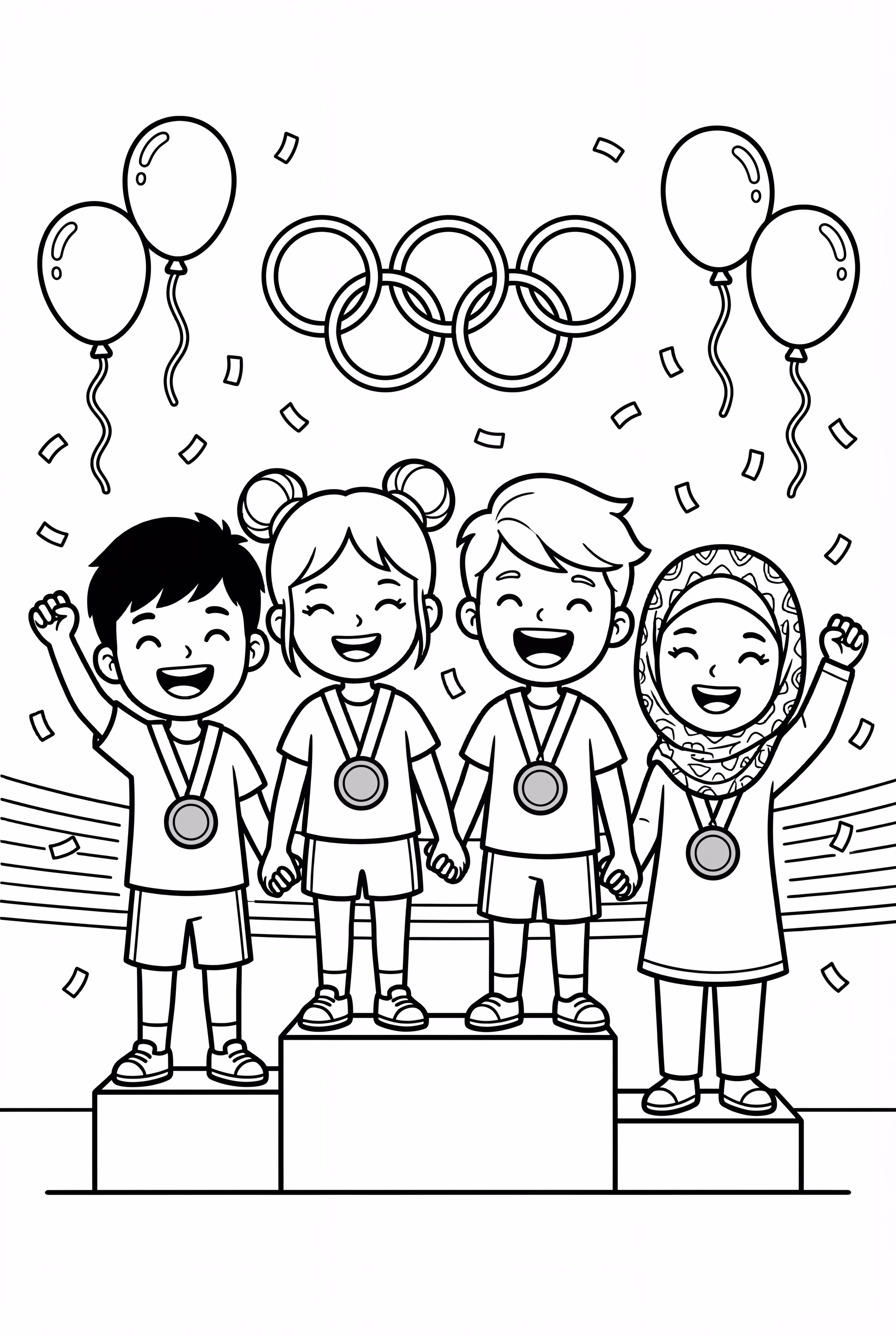 Olympics Closing Ceremony Celebration