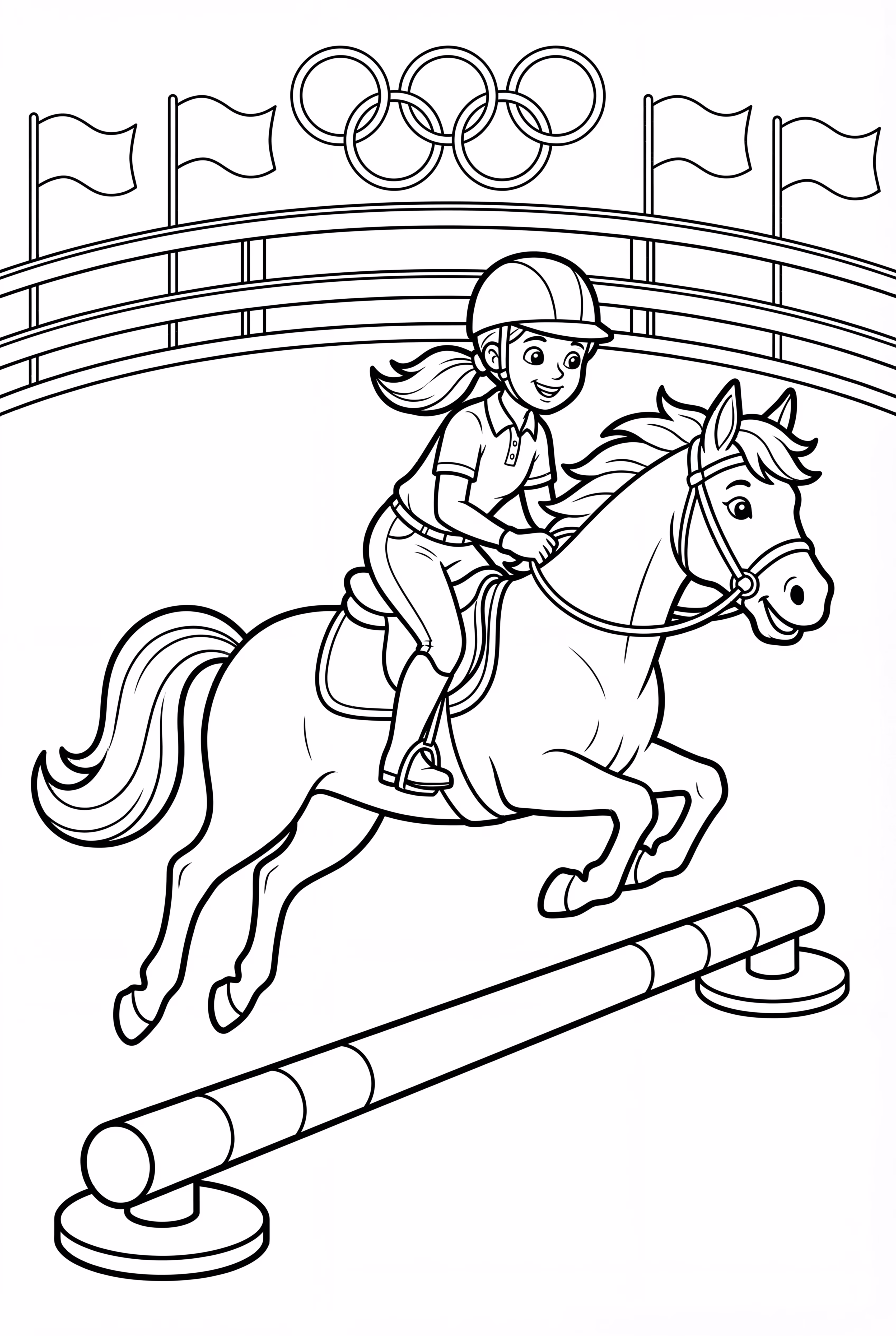 Olympics Equestrian Event