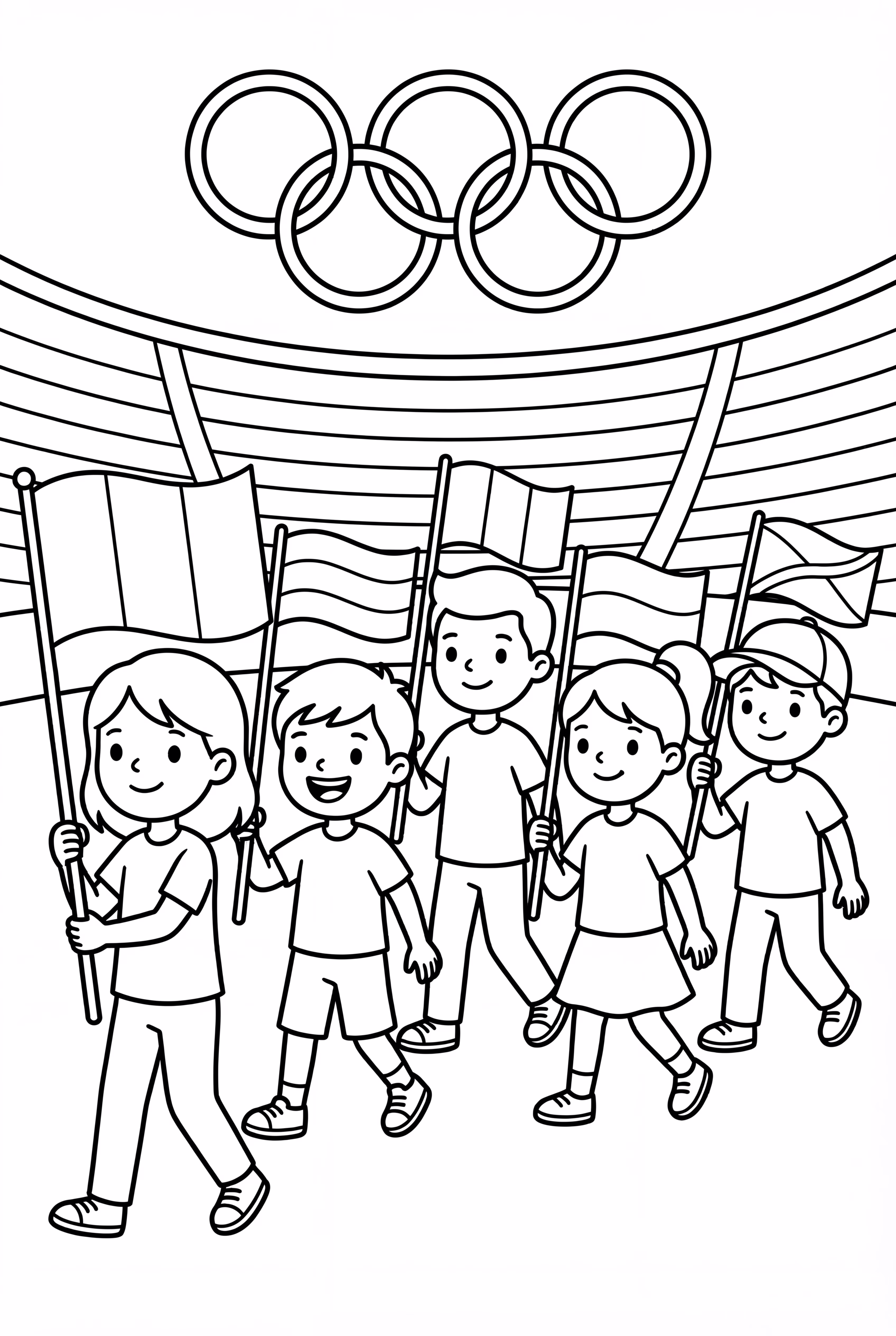 Olympics Opening Ceremony Parade