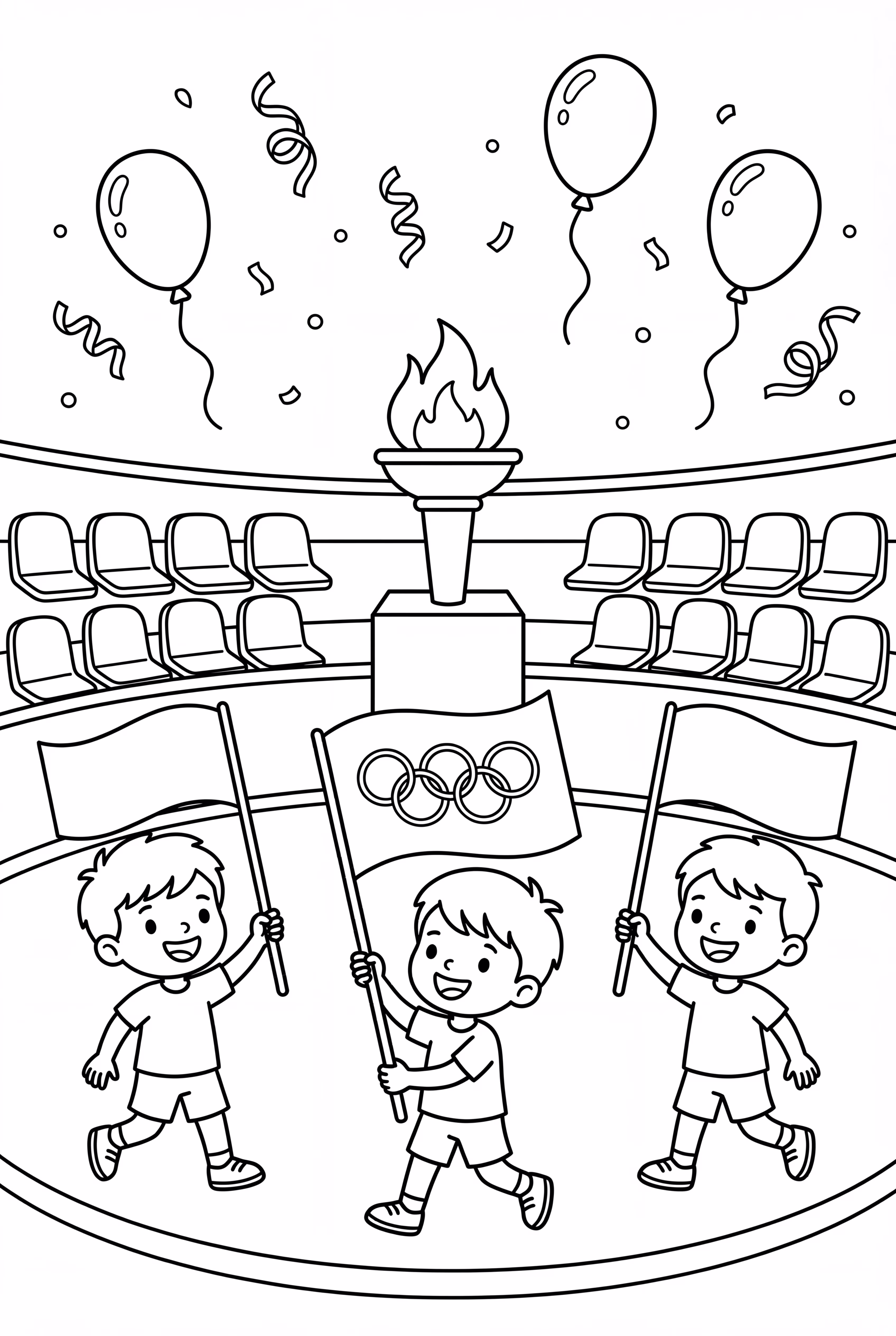 奥林匹克体育场开幕式