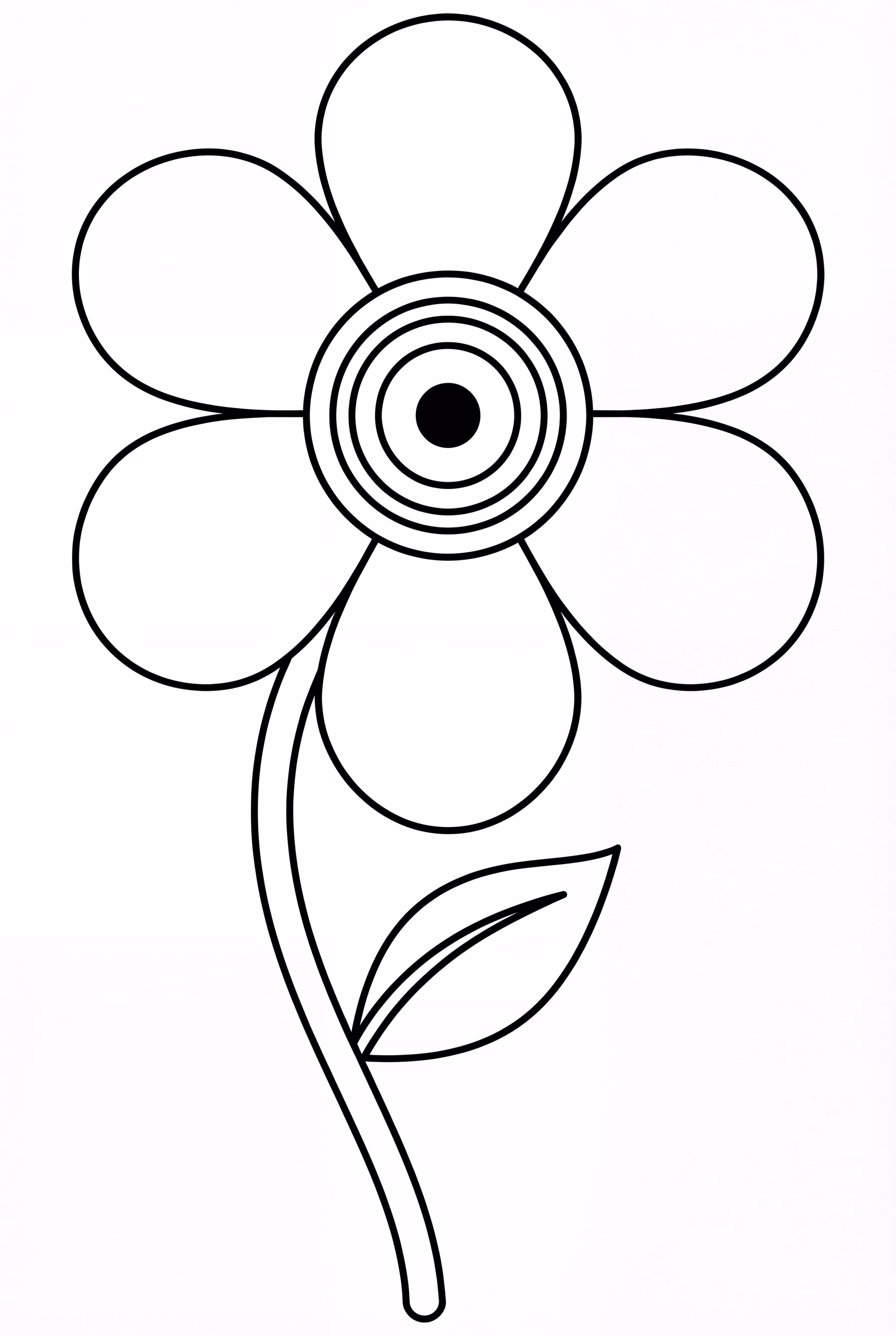 One Large Trippy Flower