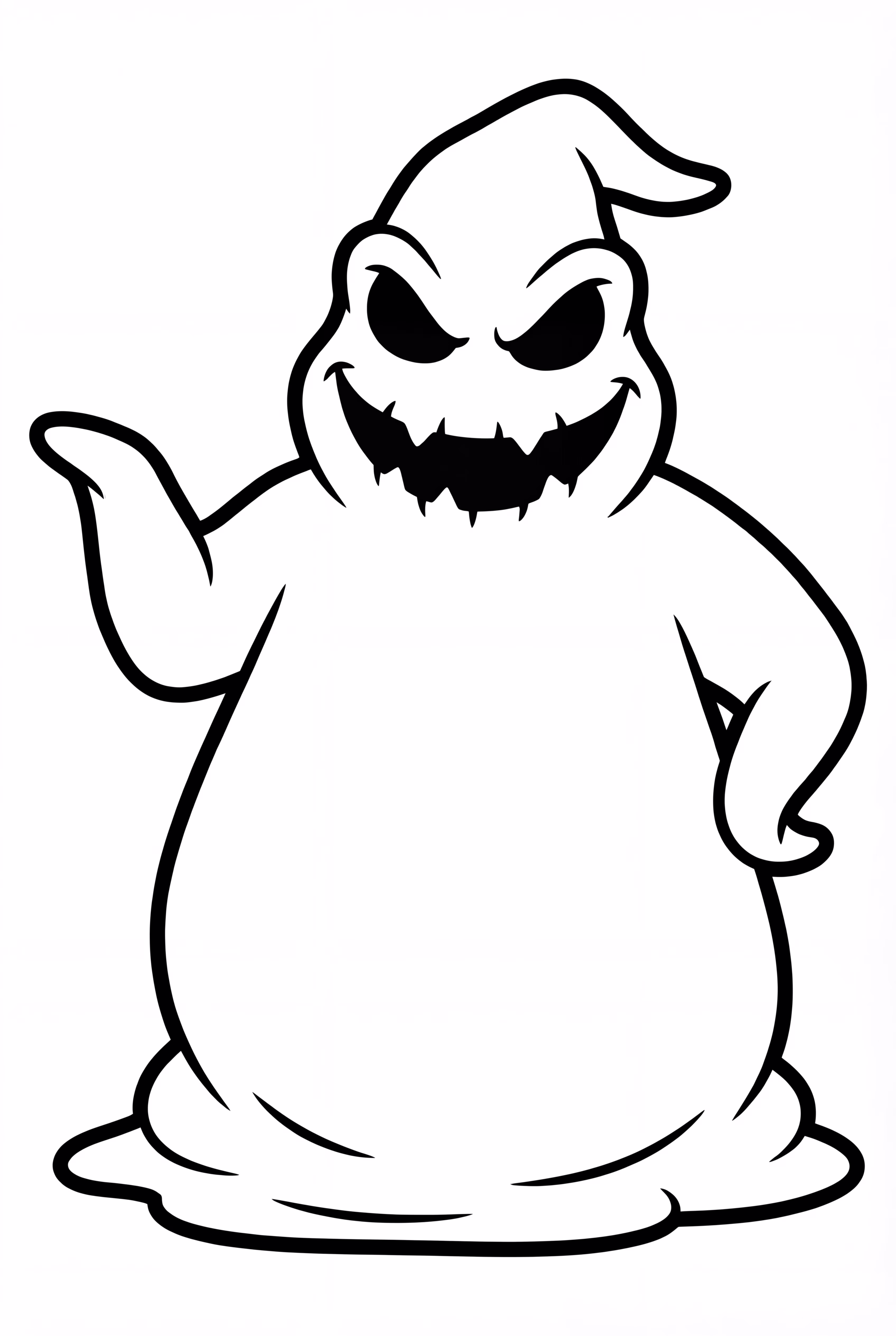 Oogie Boogie's Shadow From Nightmare Before Christmas