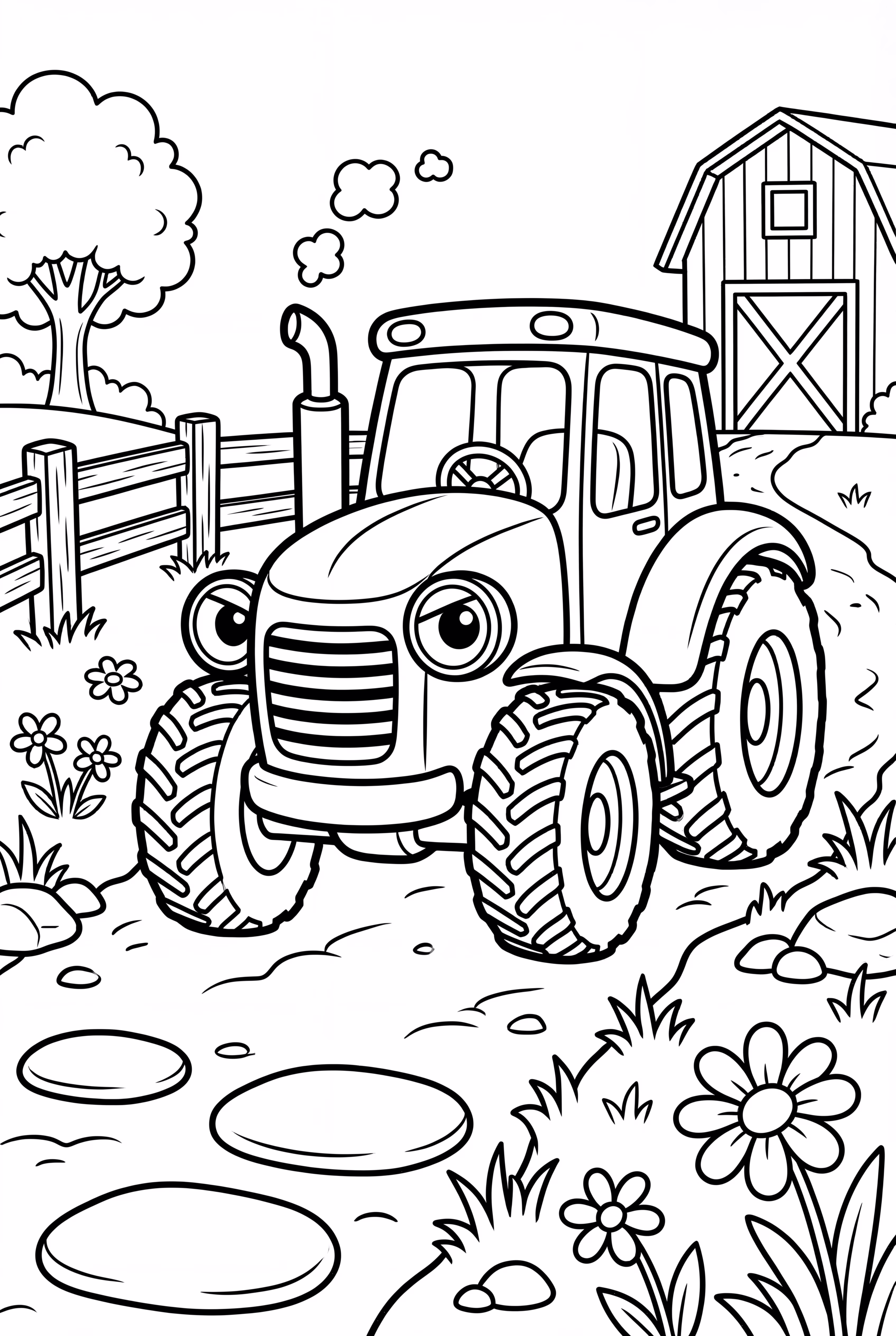 Otis The Tractor Helps