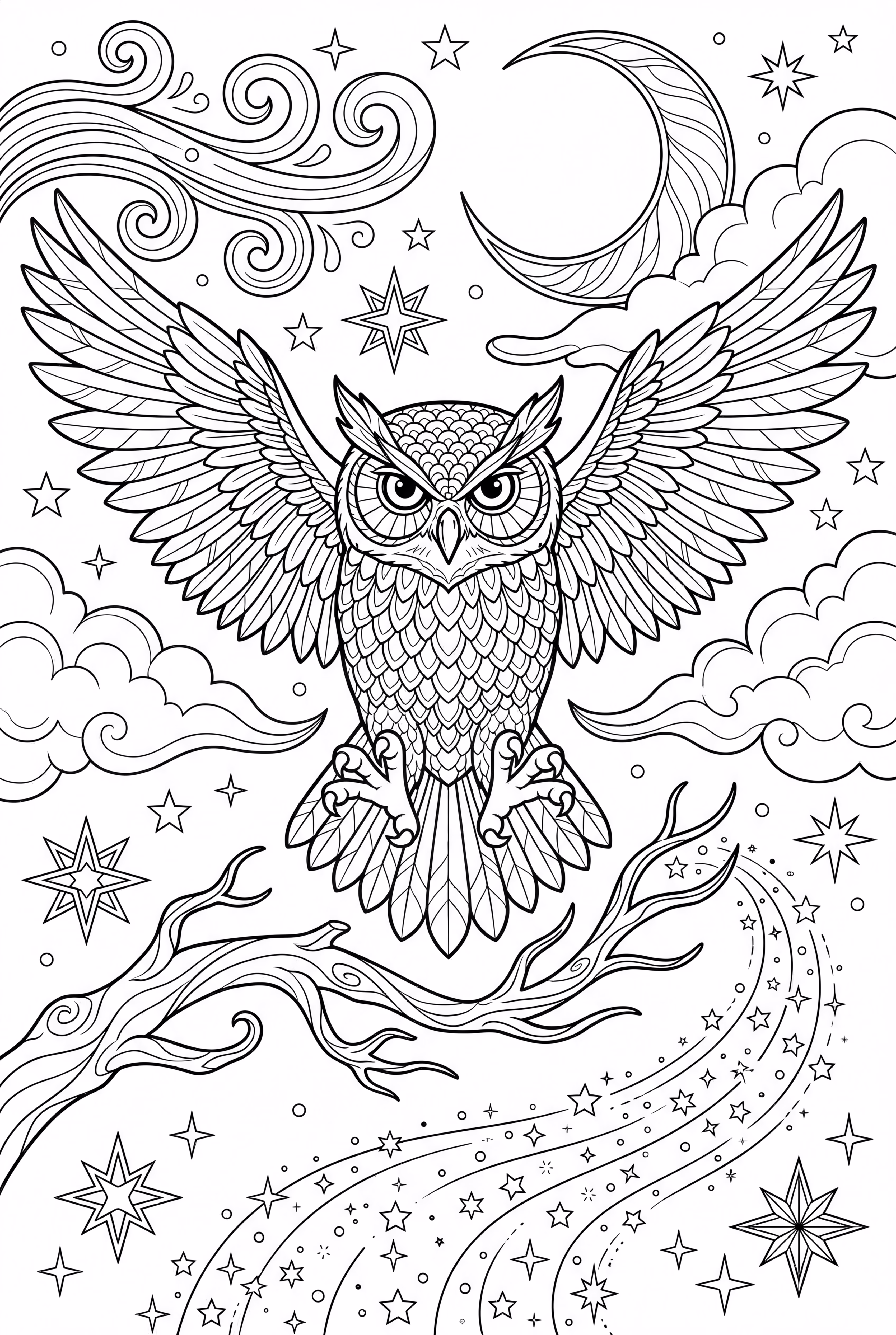 猫头鹰的魔法旅程