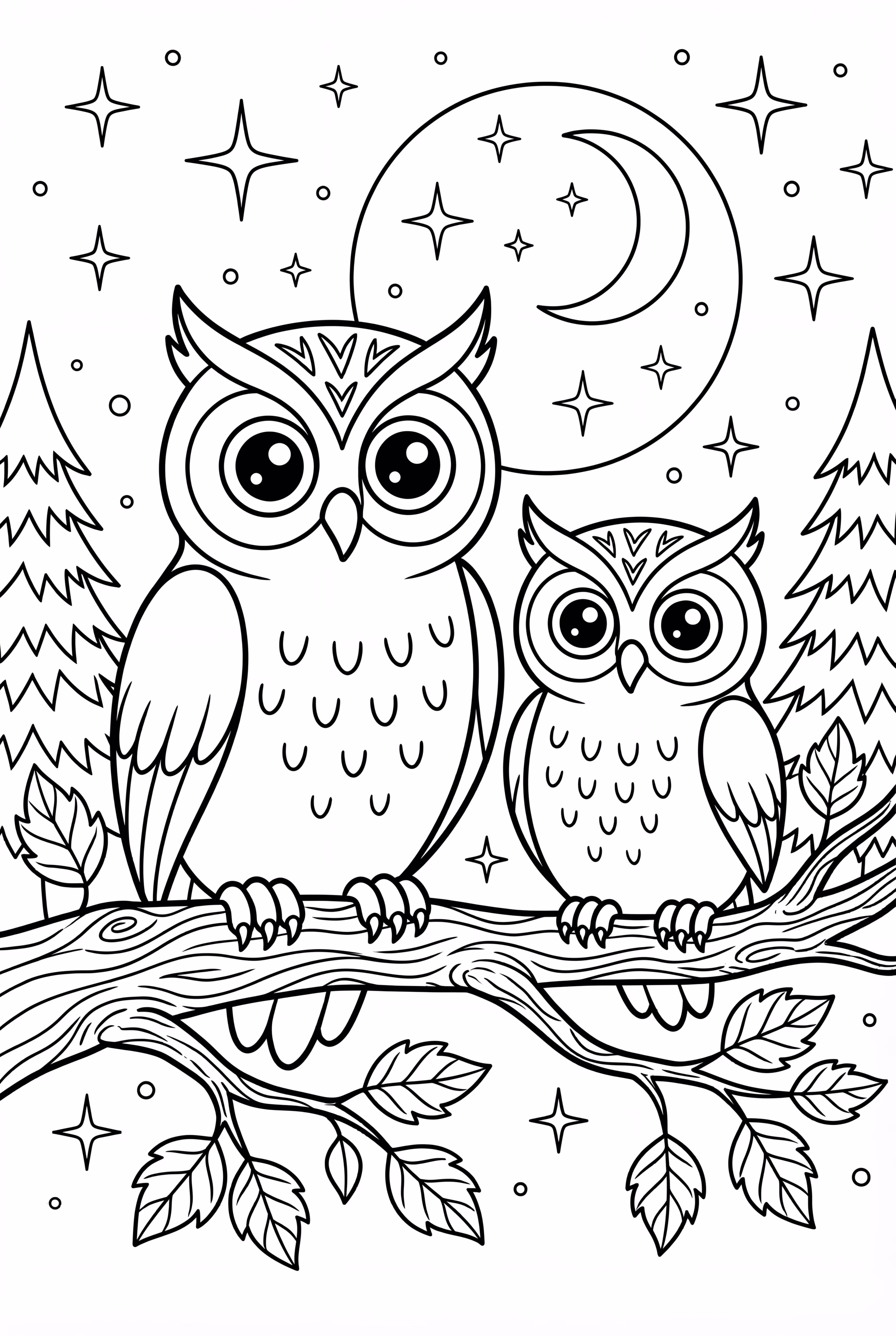 Corujas na Reunião da Meia-Noite