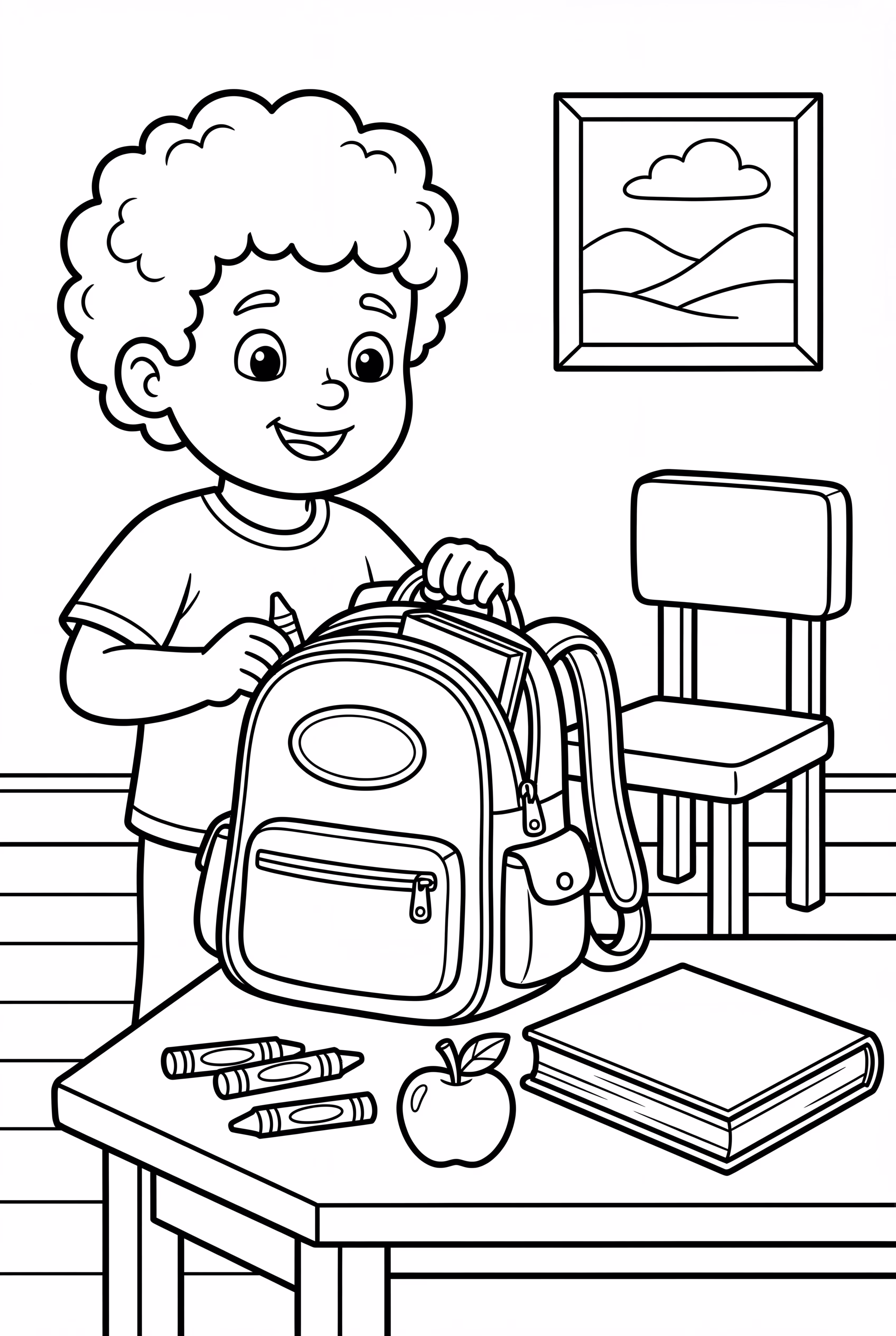 Packing For The First Day Of School