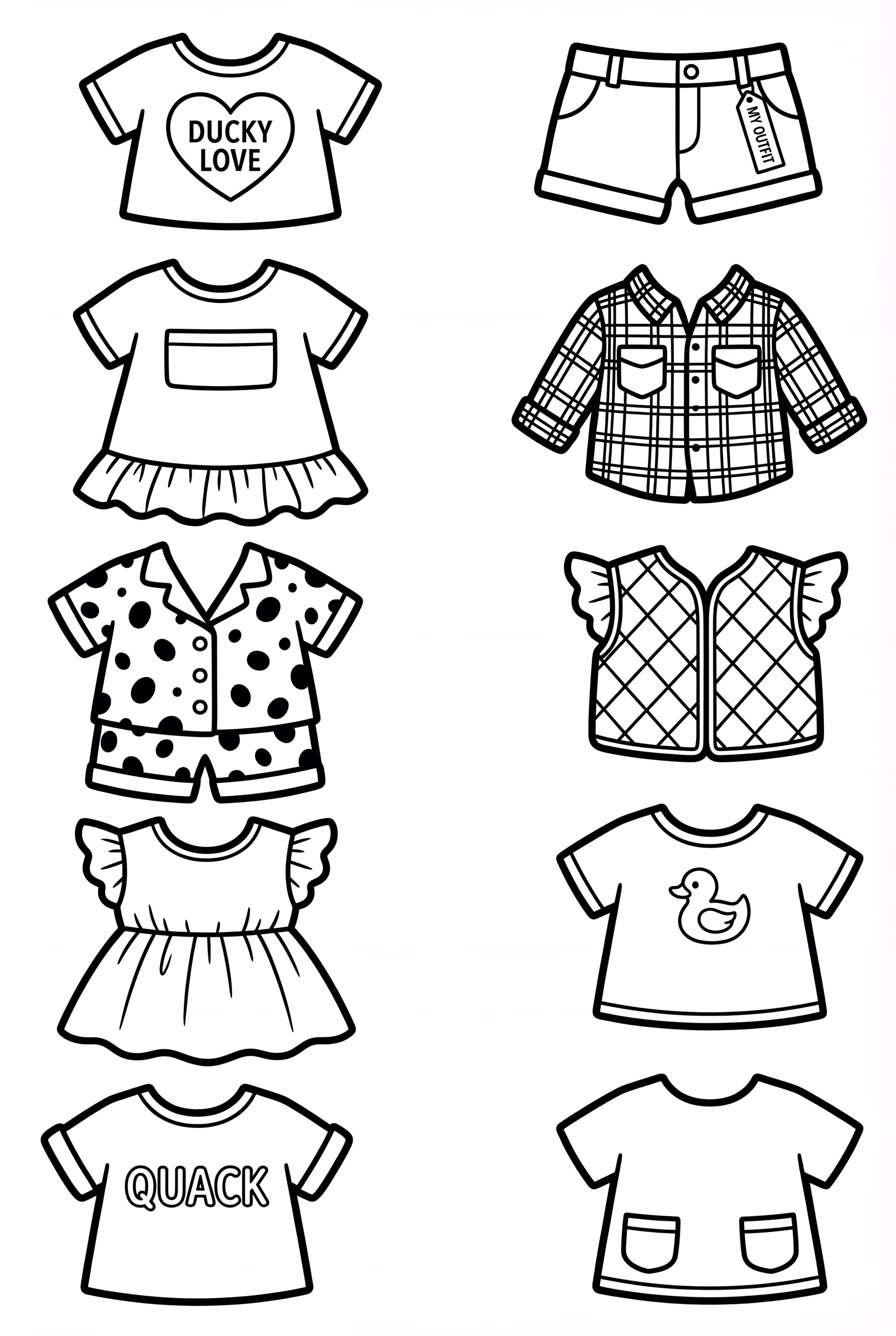 Paper Duck Top Collection