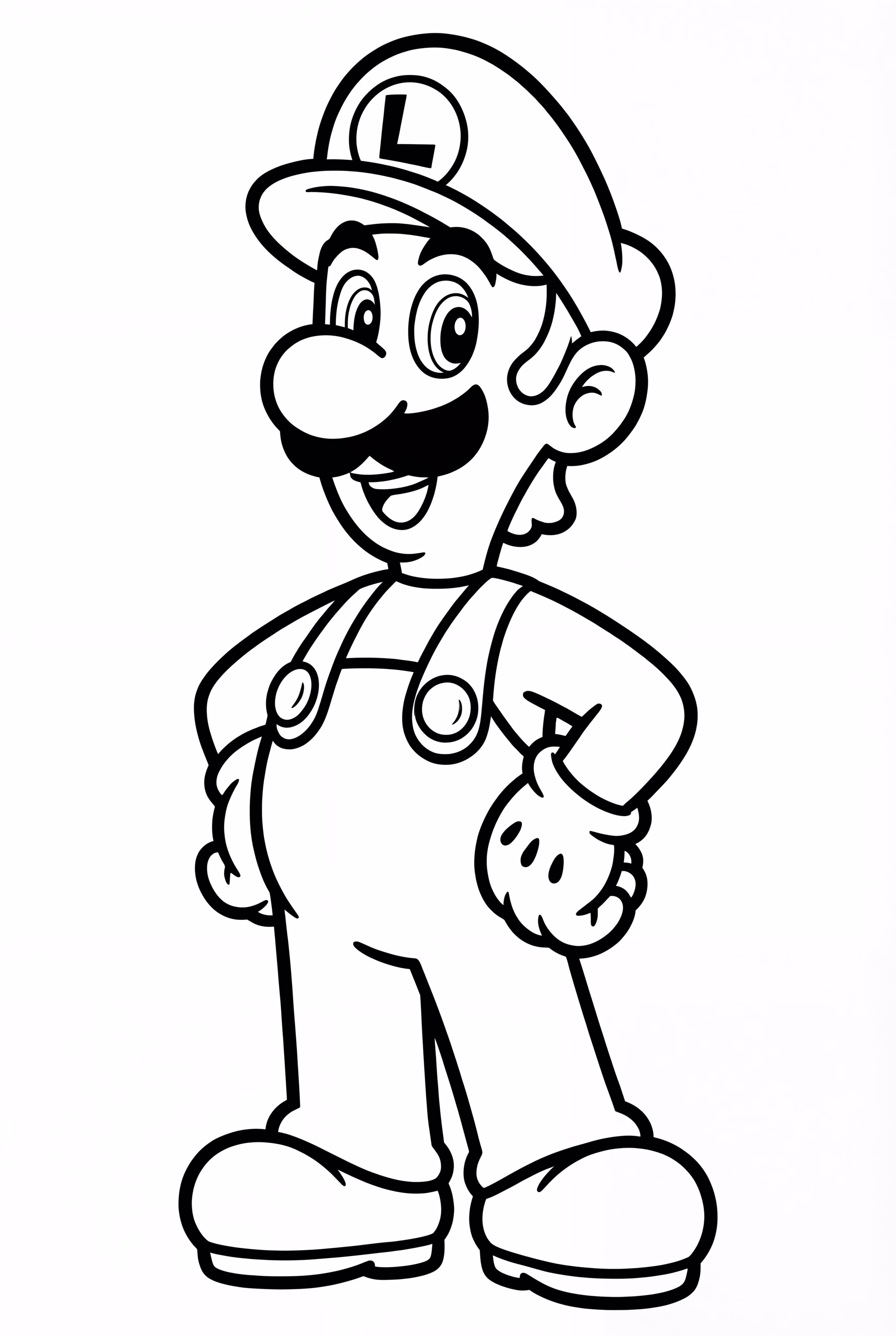 Stehender Paper Luigi