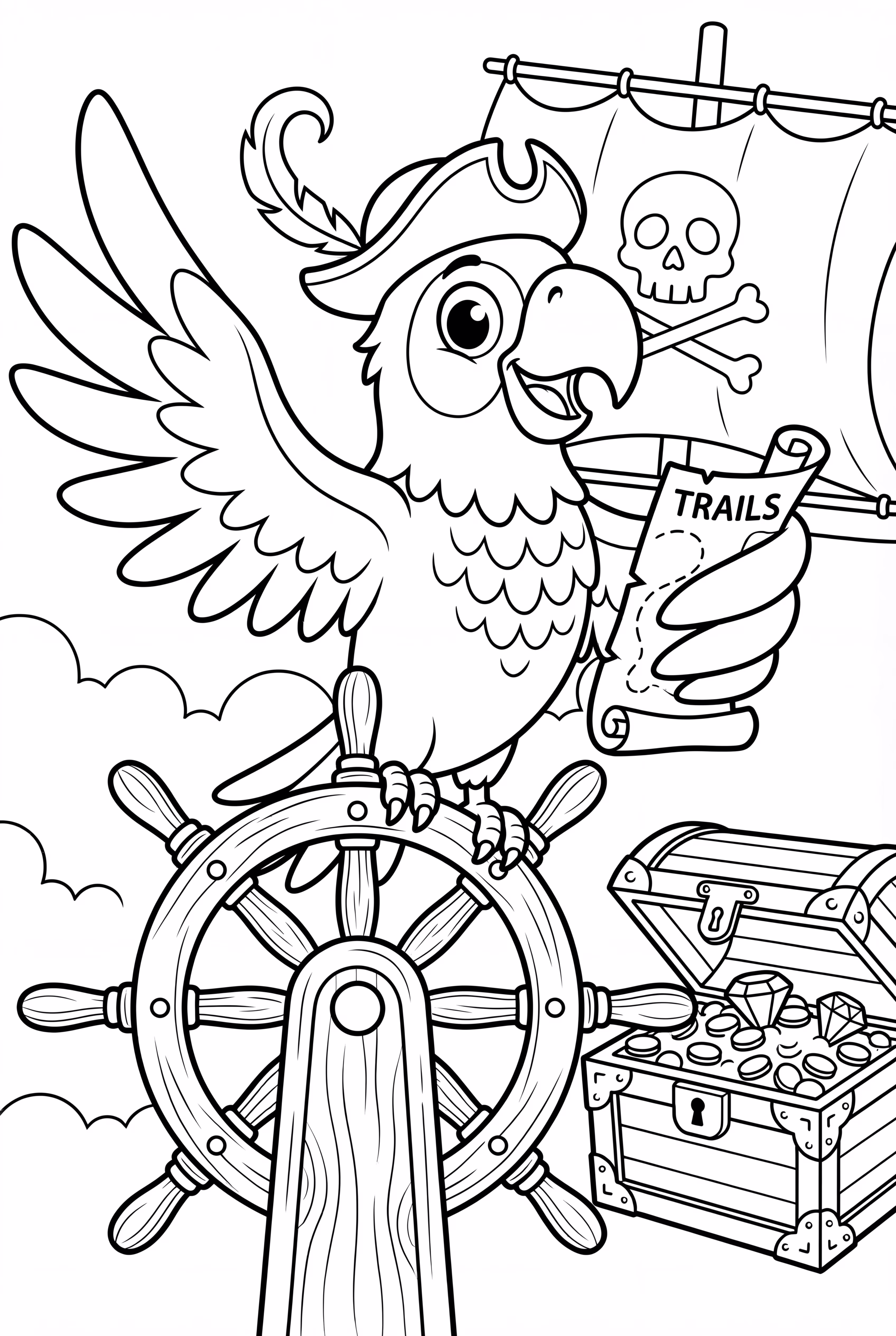 Parrot's Role in Pirate Stories