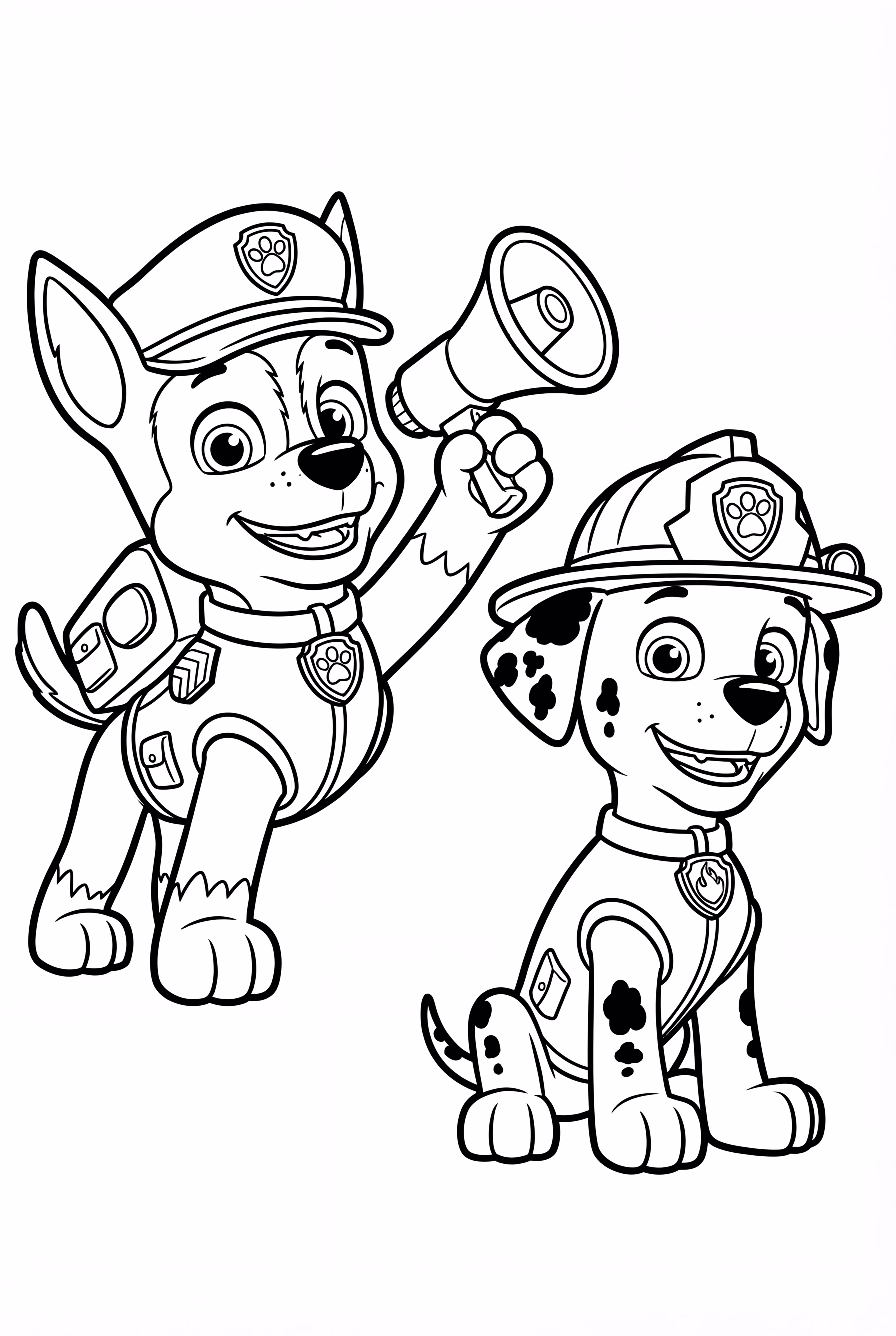 Paw Patrol Trabalho em Equipe Durante uma Tempestade