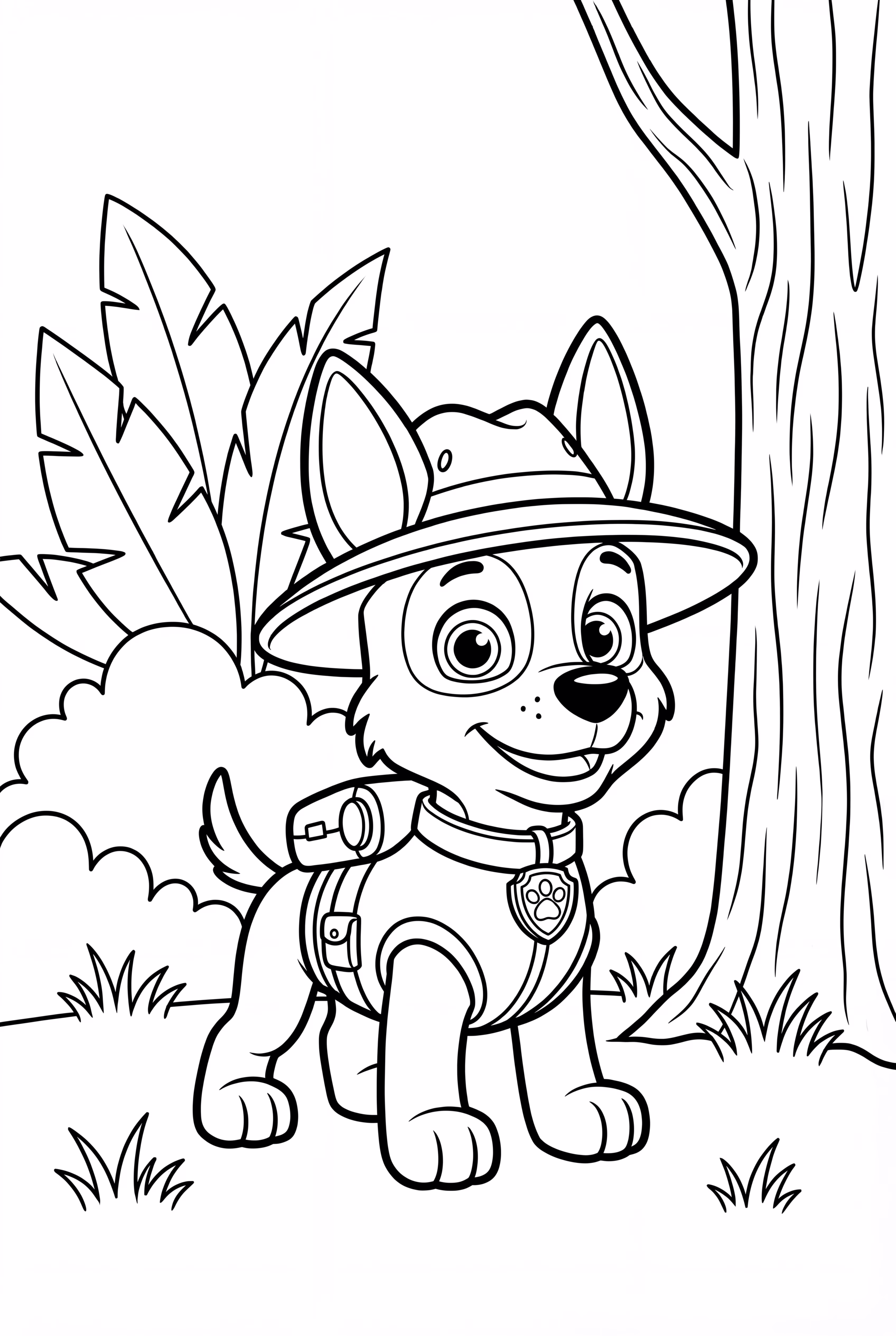 Paw Patrol Tracker Na Selva