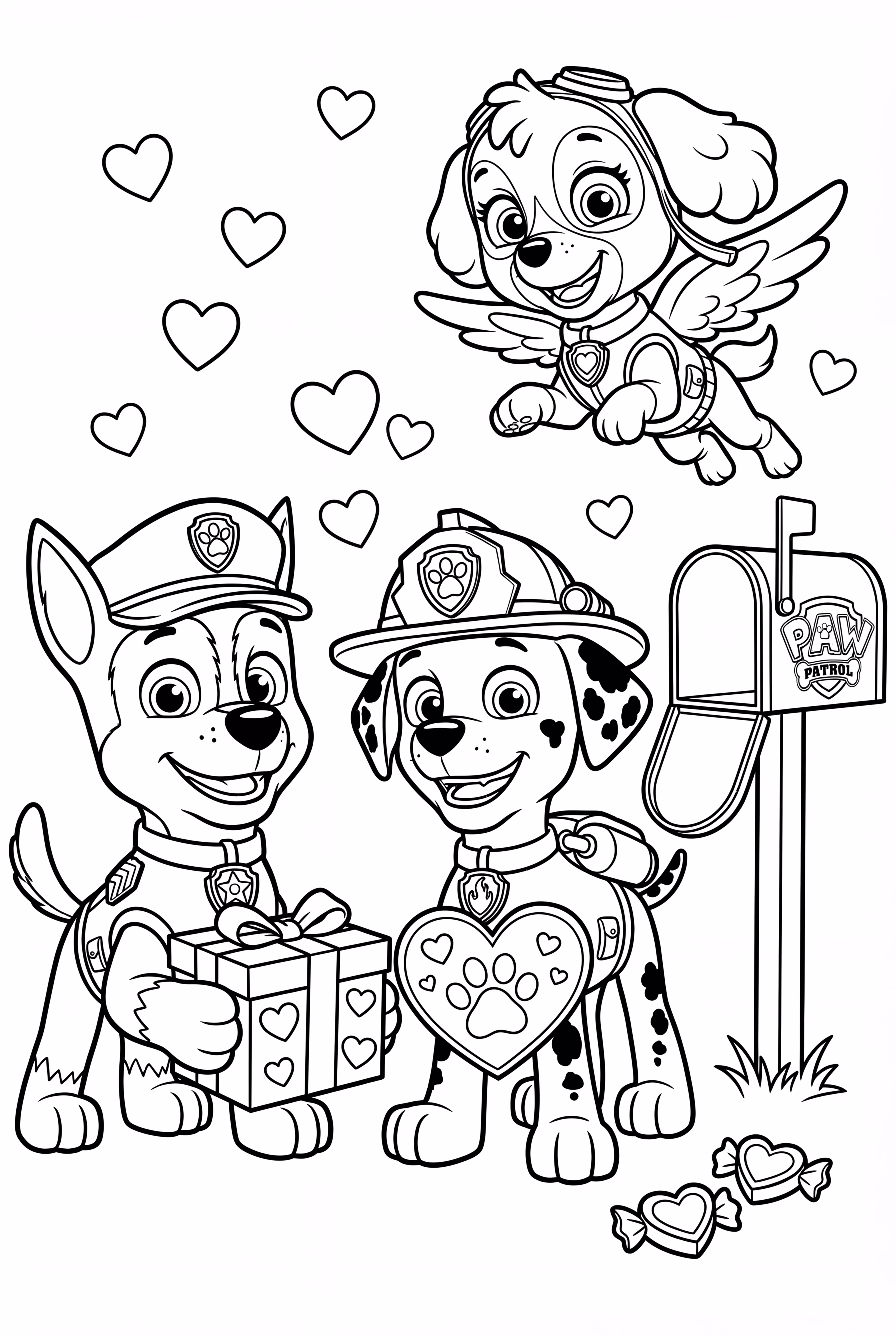 Troca de Presentes do Dia dos Namorados do Patrulha Canina