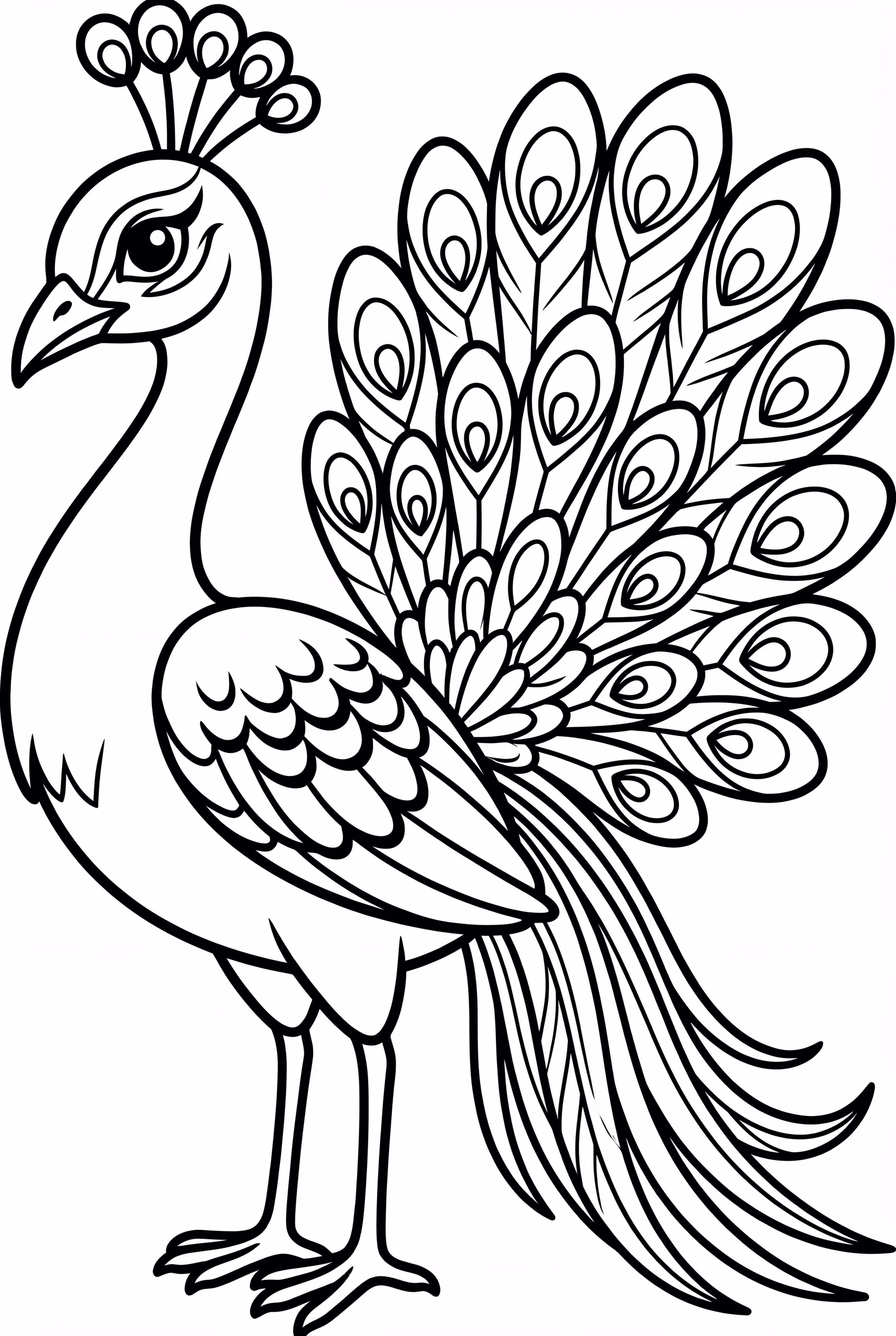 peacock leading a parade