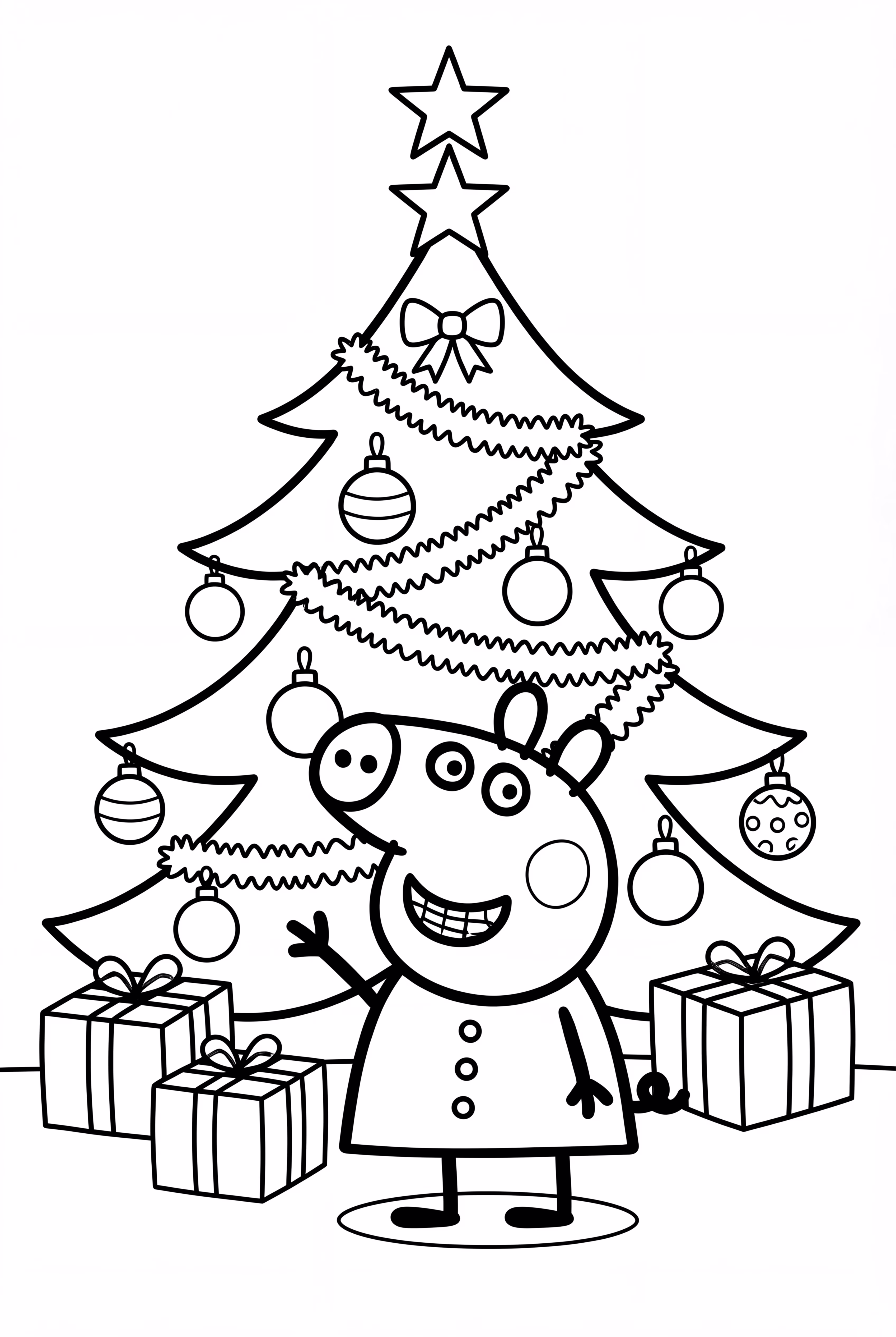 페파피그 크리스마스 트리 장식