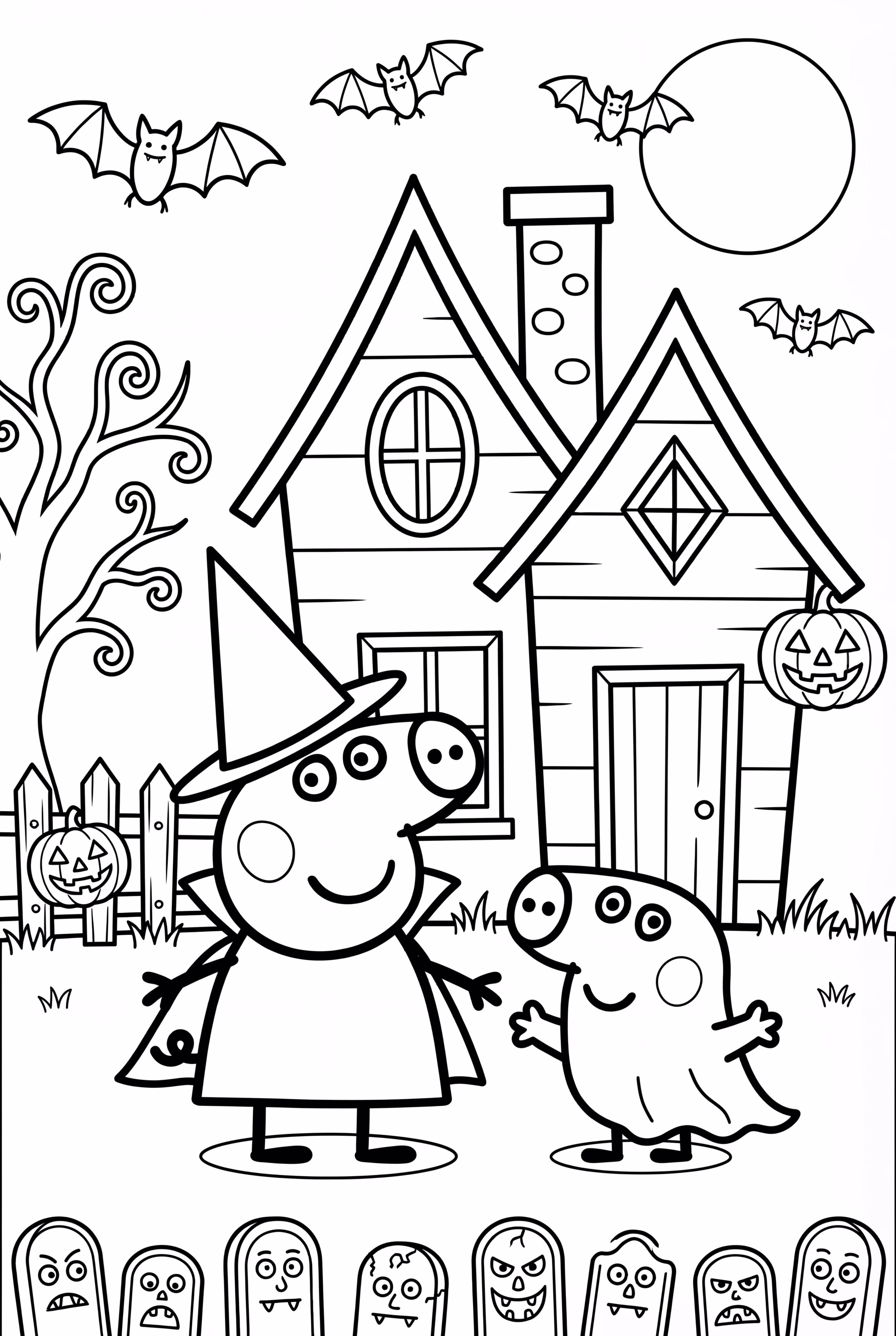 페파 피그 할로윈 유령의 집 모험-2