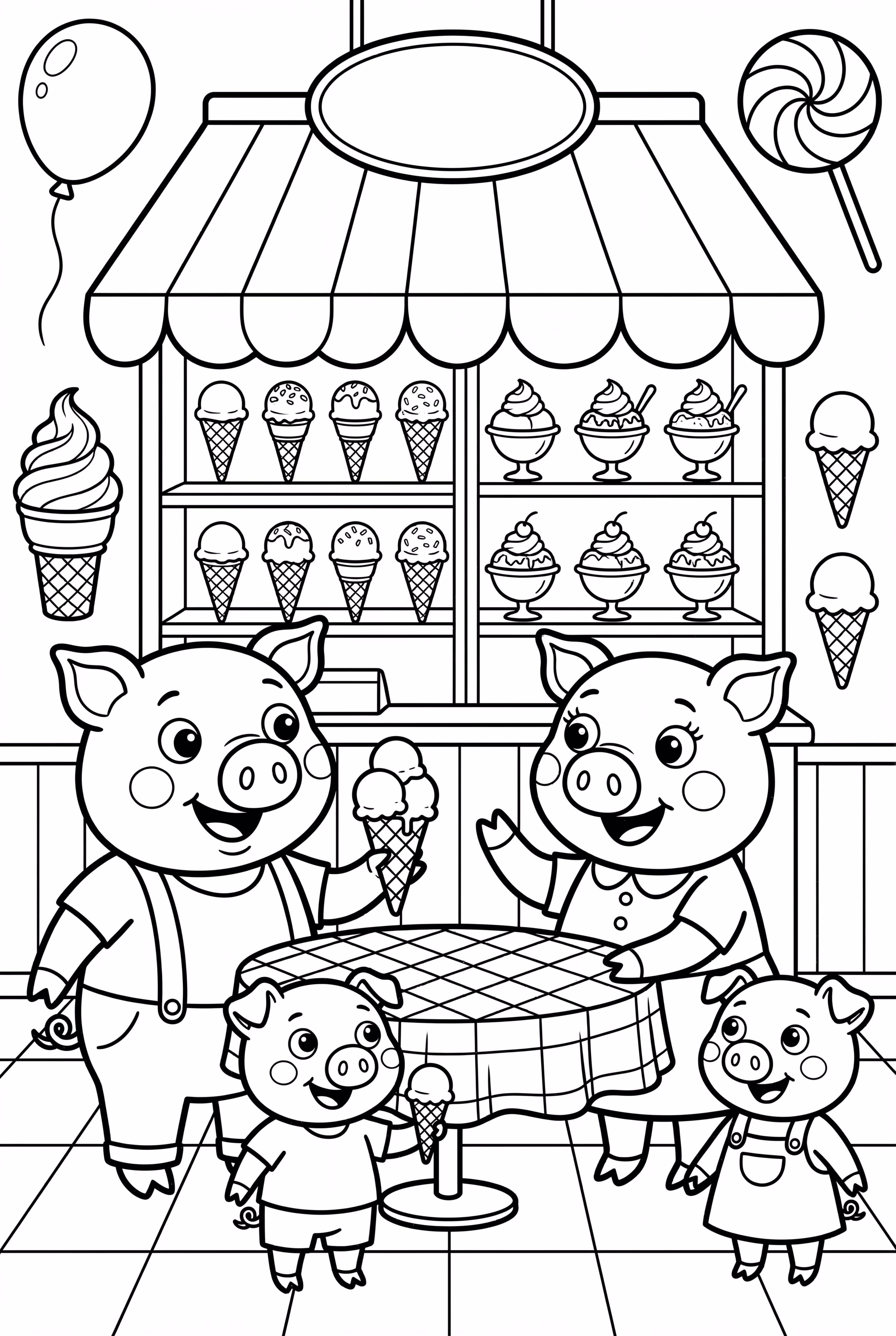 Peppa's Ice Cream Time