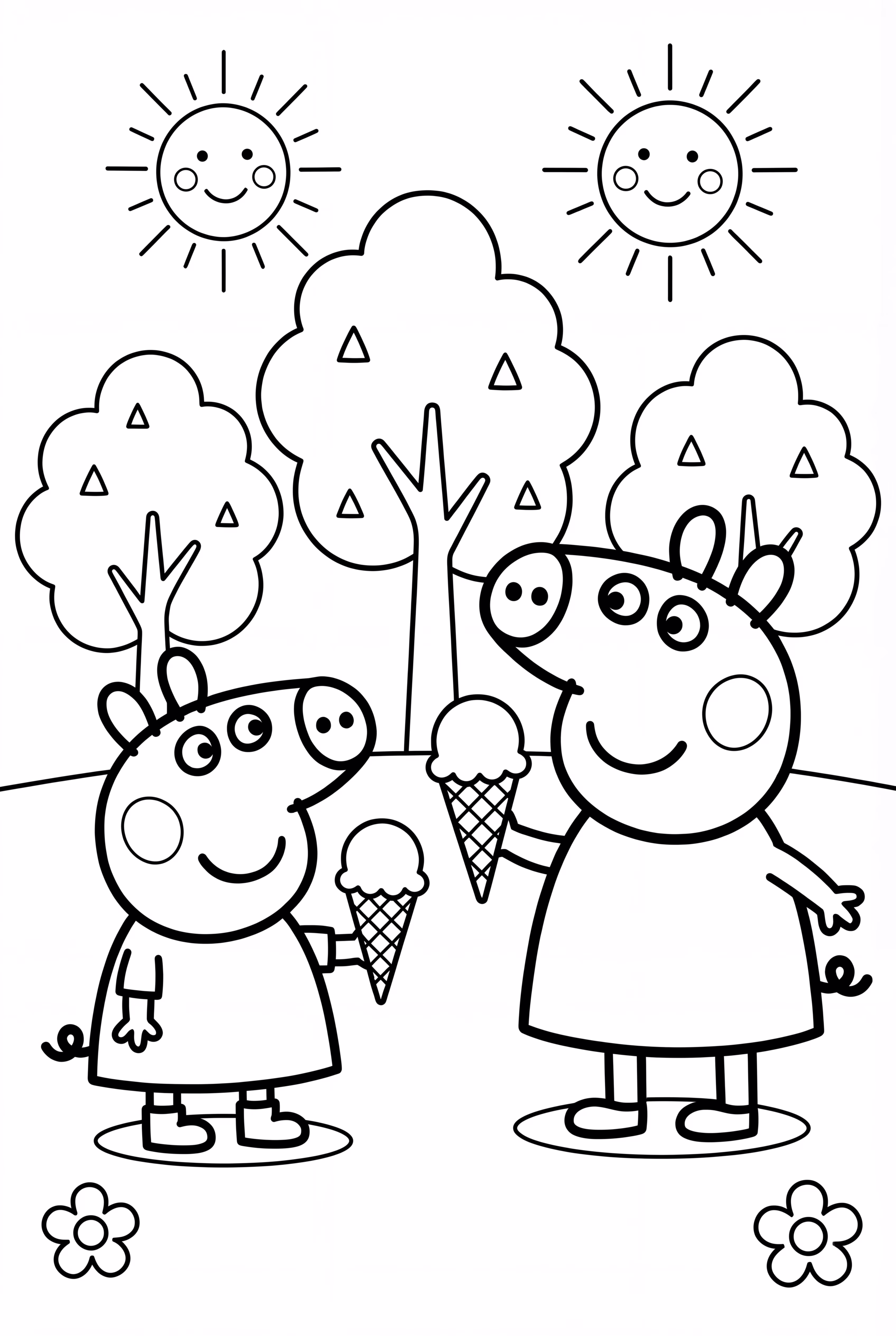 Peppa's Ice Cream Time