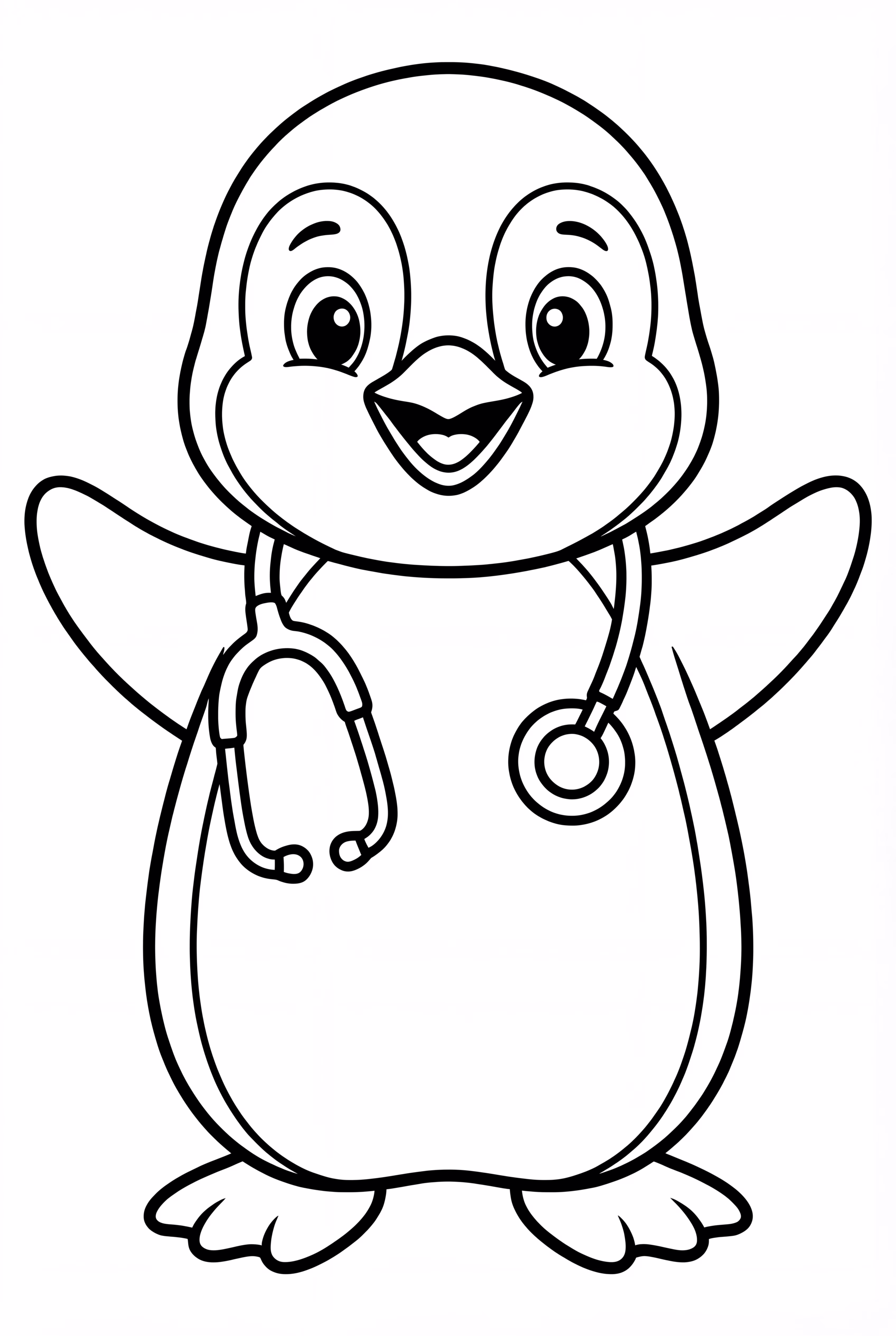 Peso Wearing Stethoscope And Smiling