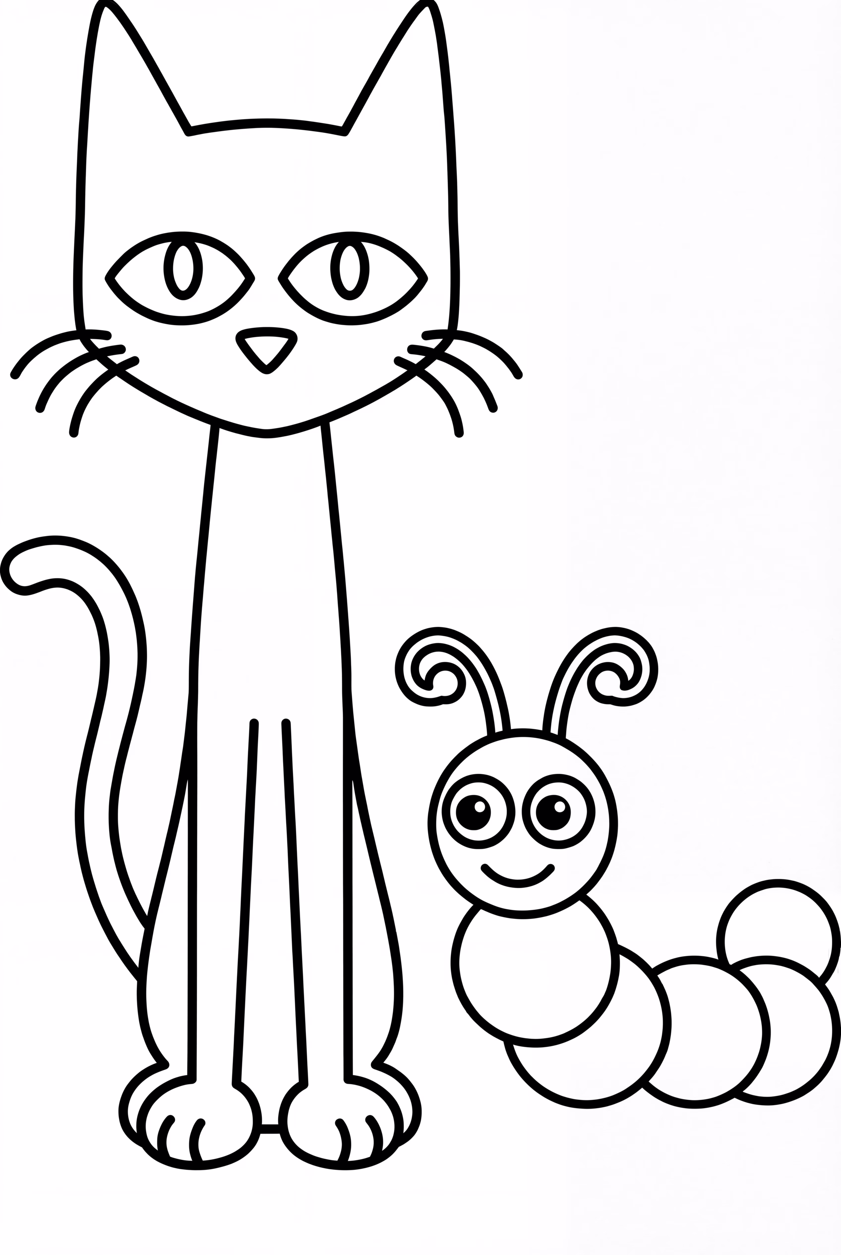 Pete The Cat And A Friendly Caterpillar