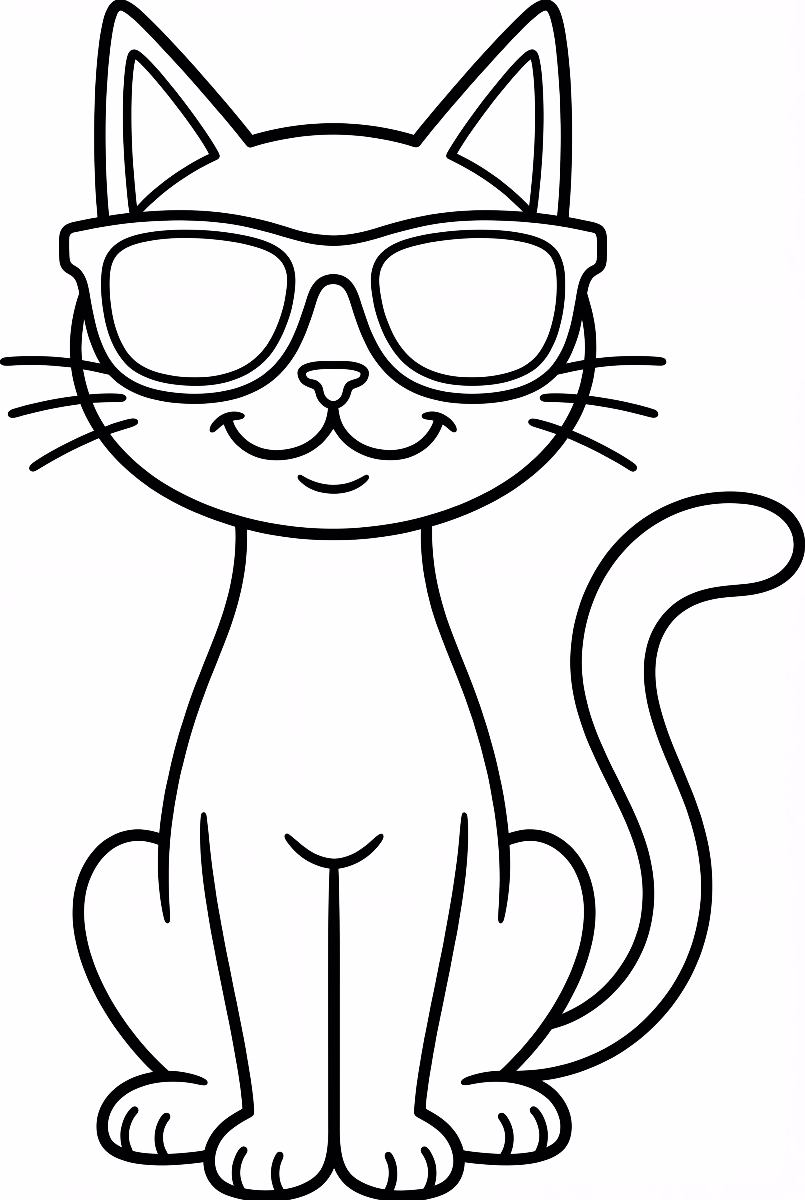 Pete The Cat With Cool Sunglasses