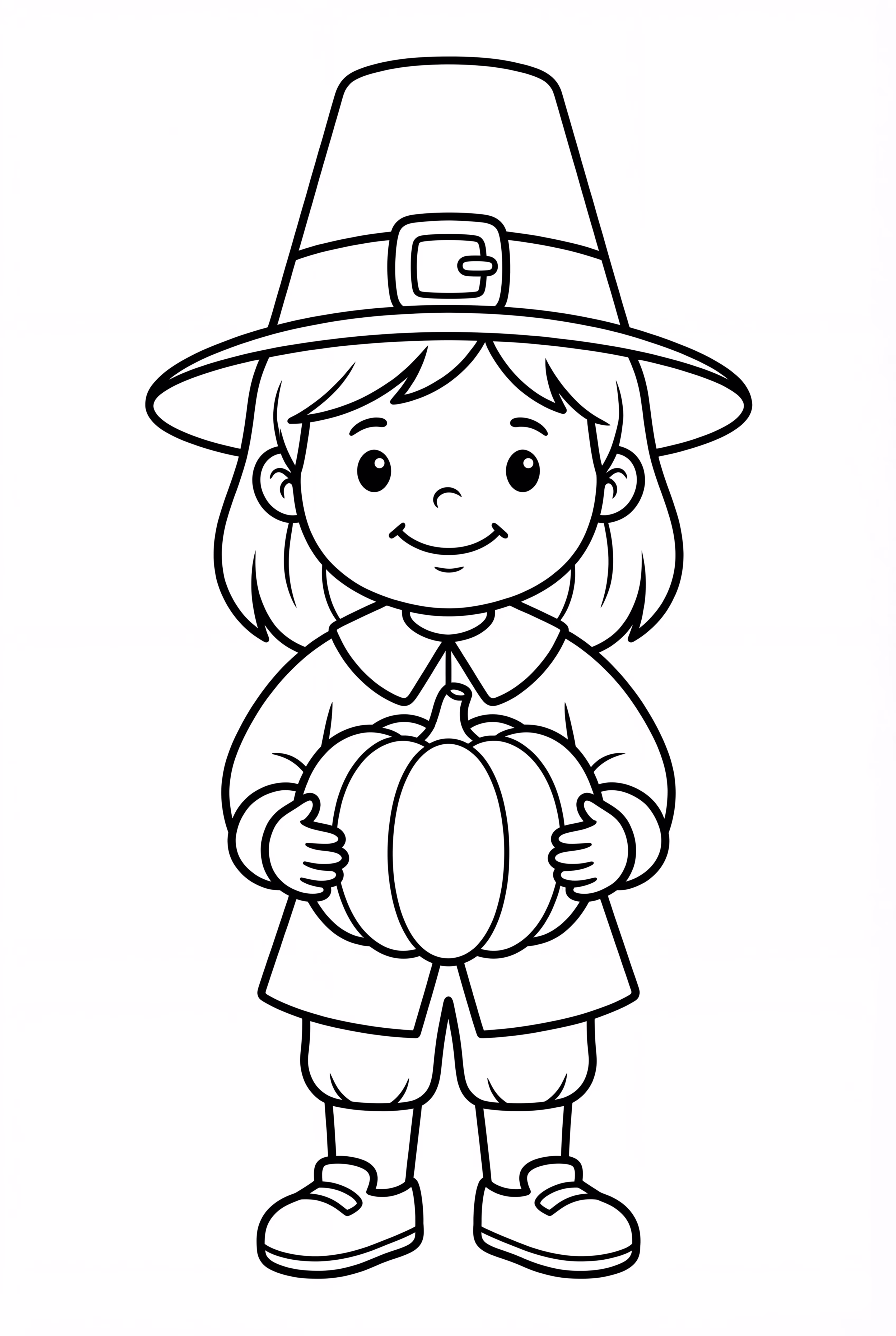 提着南瓜的朝圣者