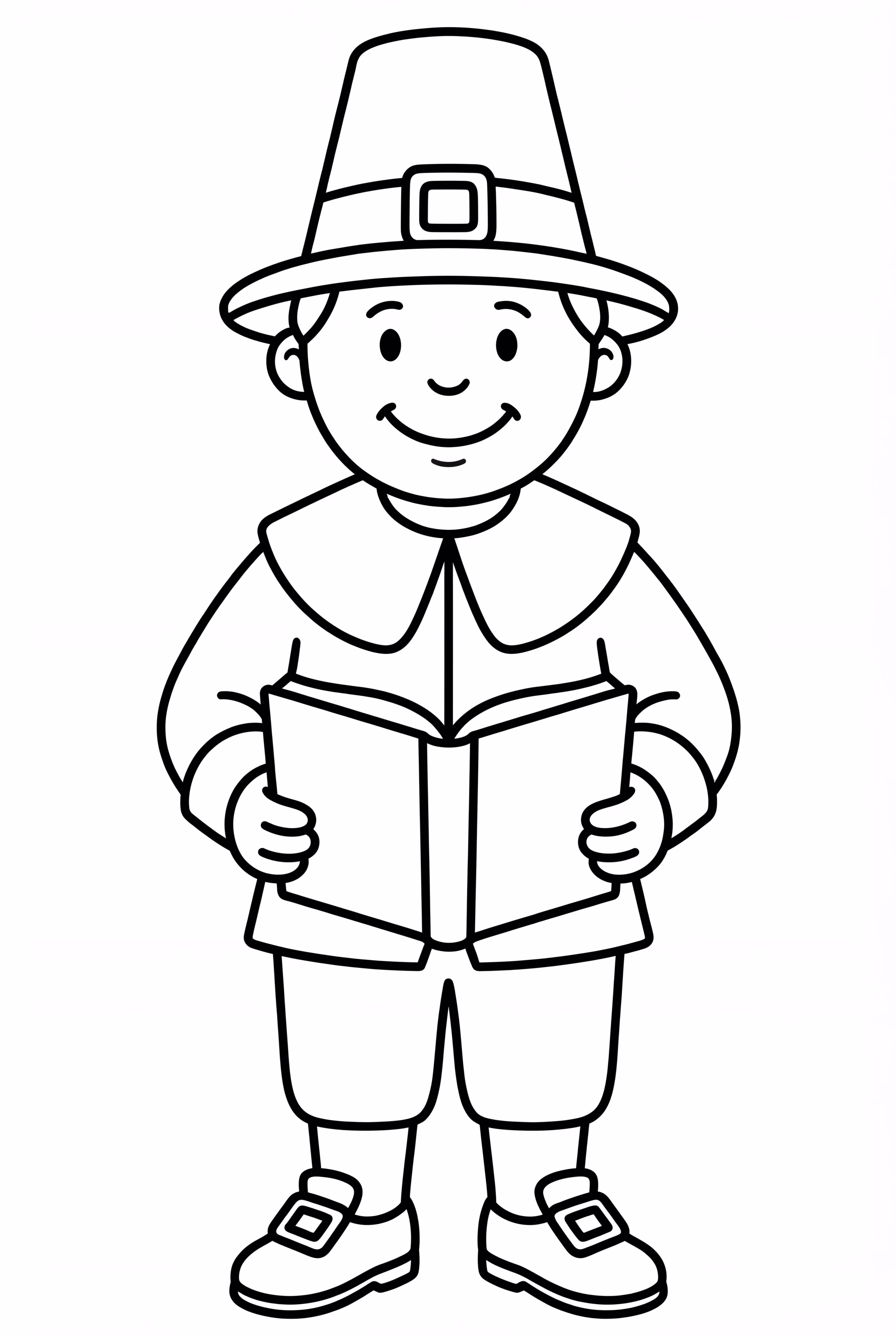 책을 읽는 필그림