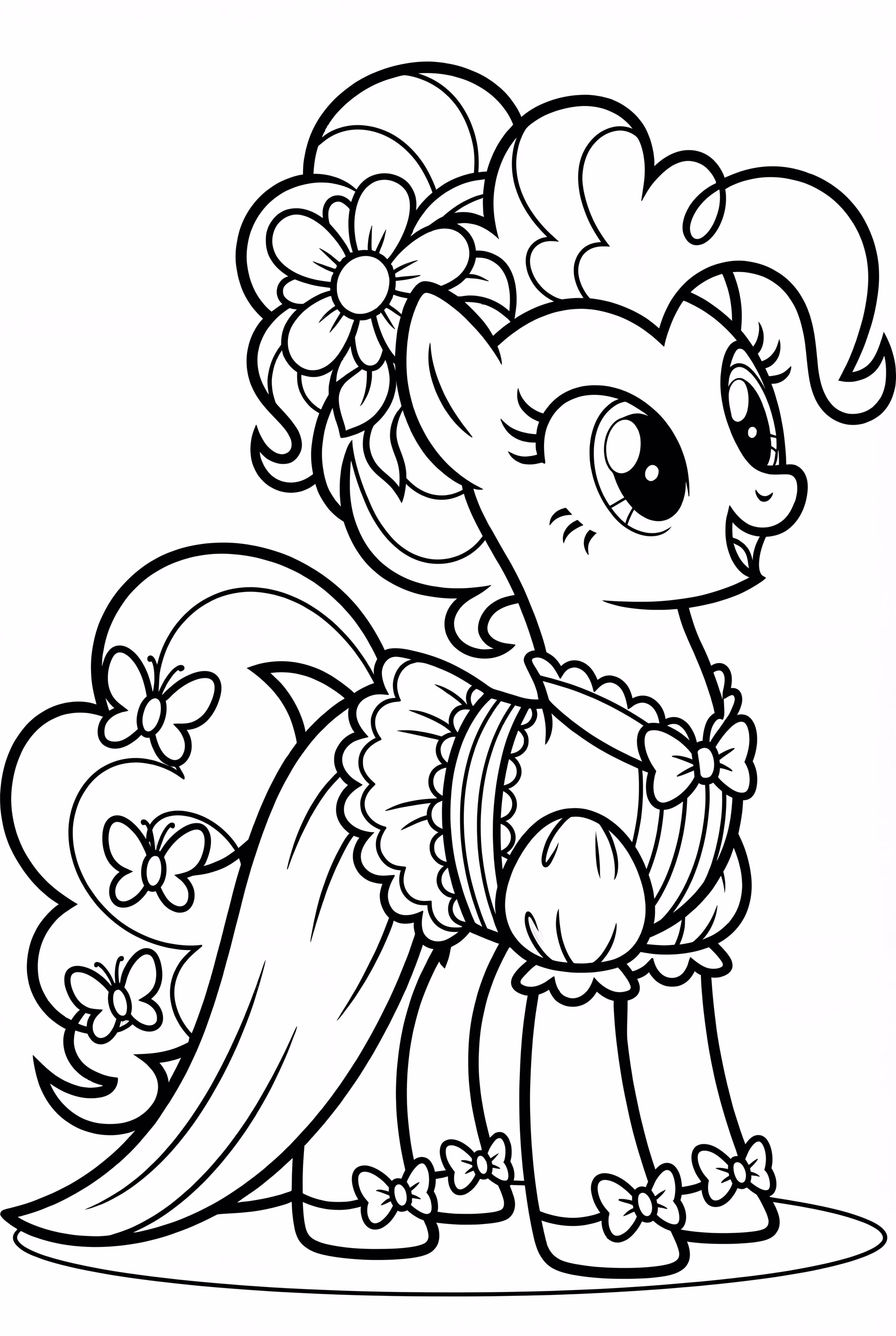 Pinkie Pie in her beautiful gala dress