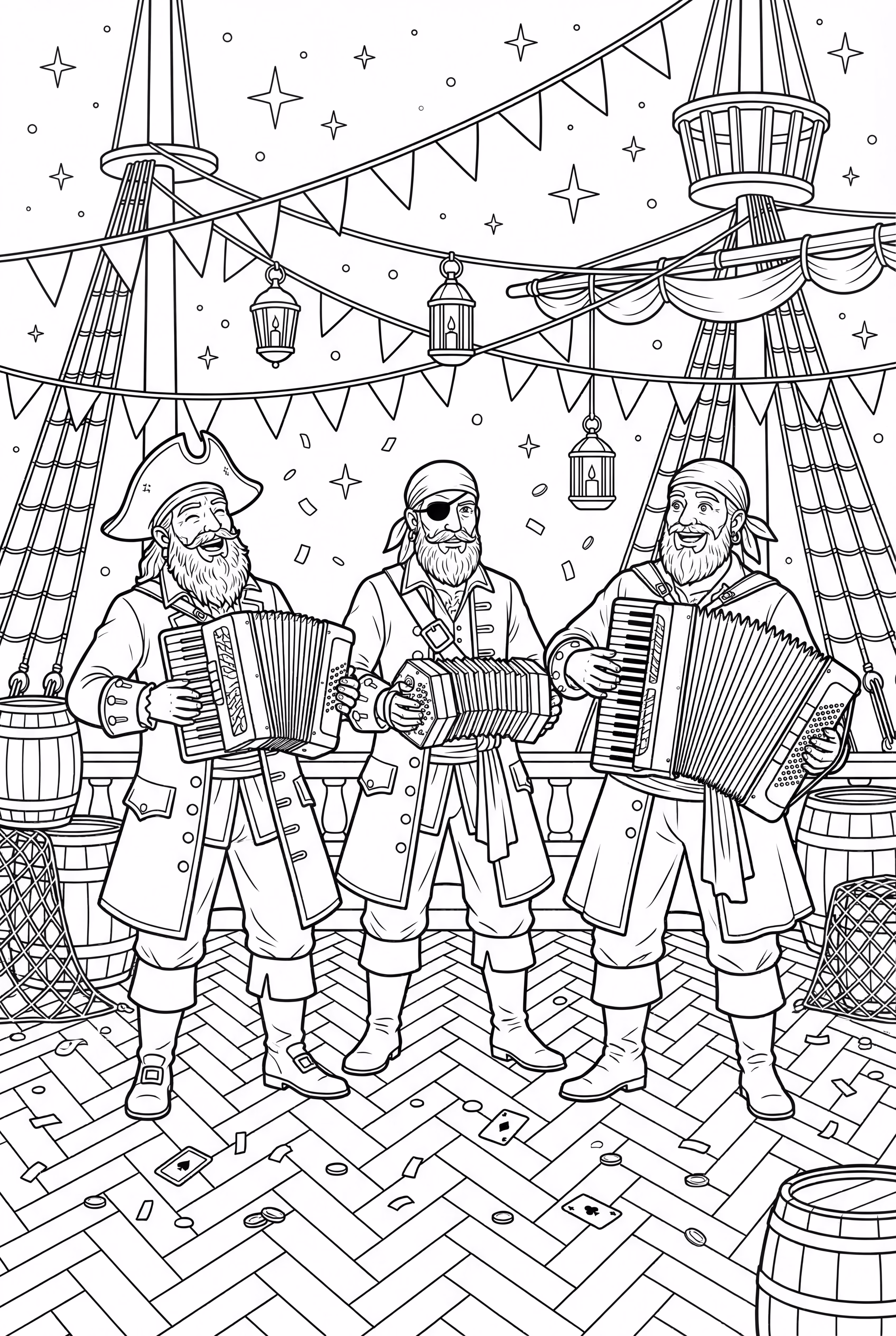 海盗派对与舞蹈音乐