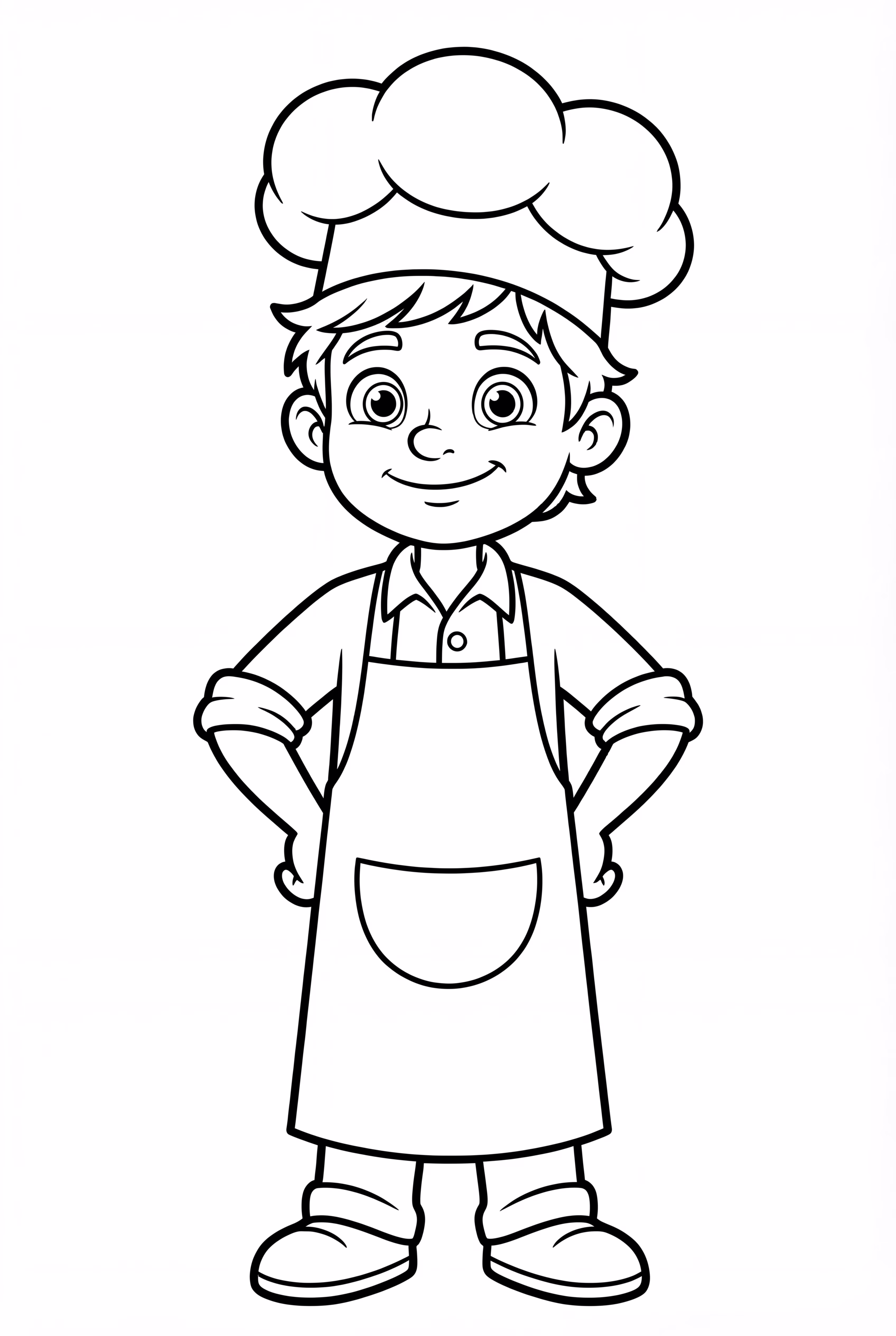 Pizza Chef with Hat
