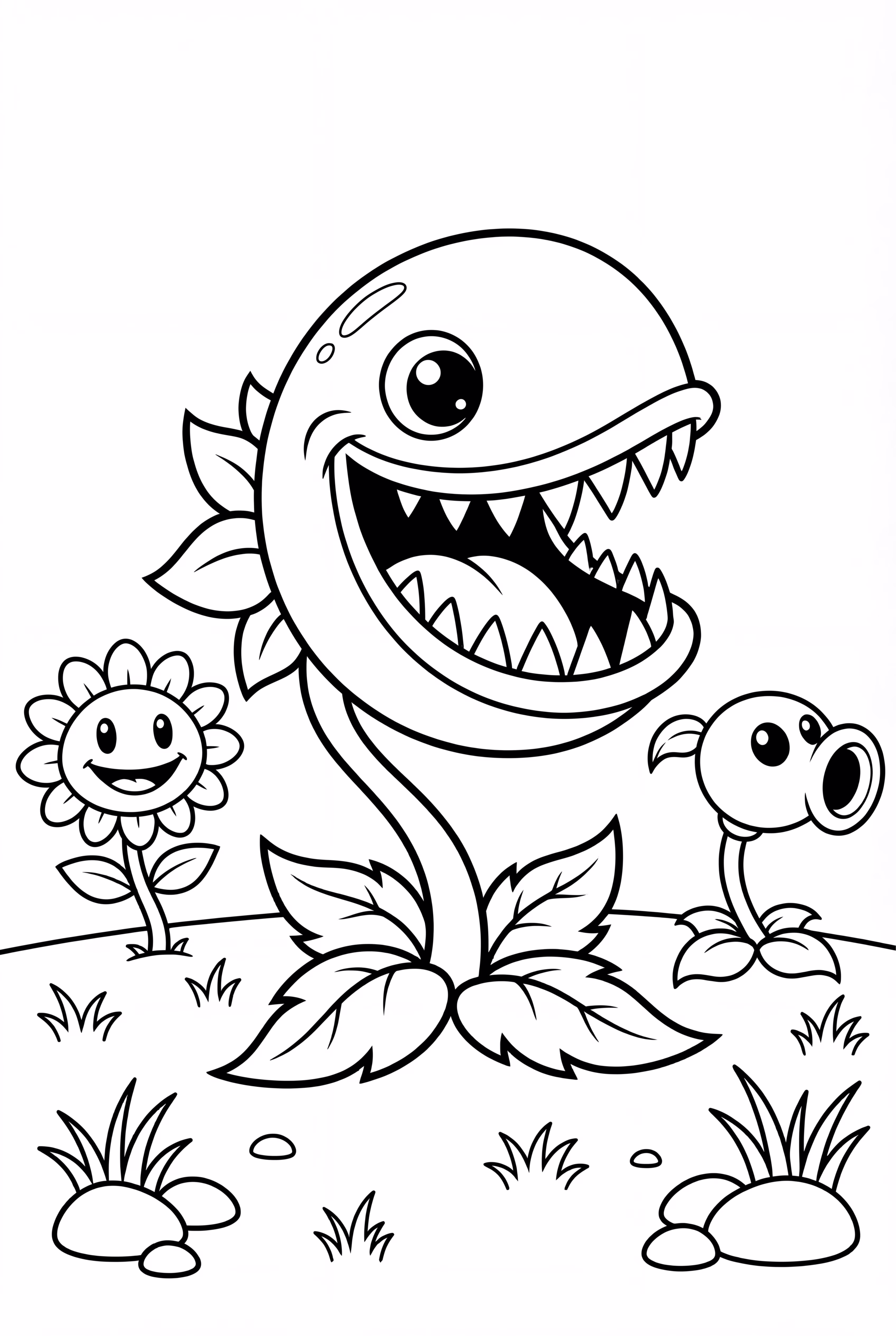 Plants Vs Zombies Chomper Is Hungry