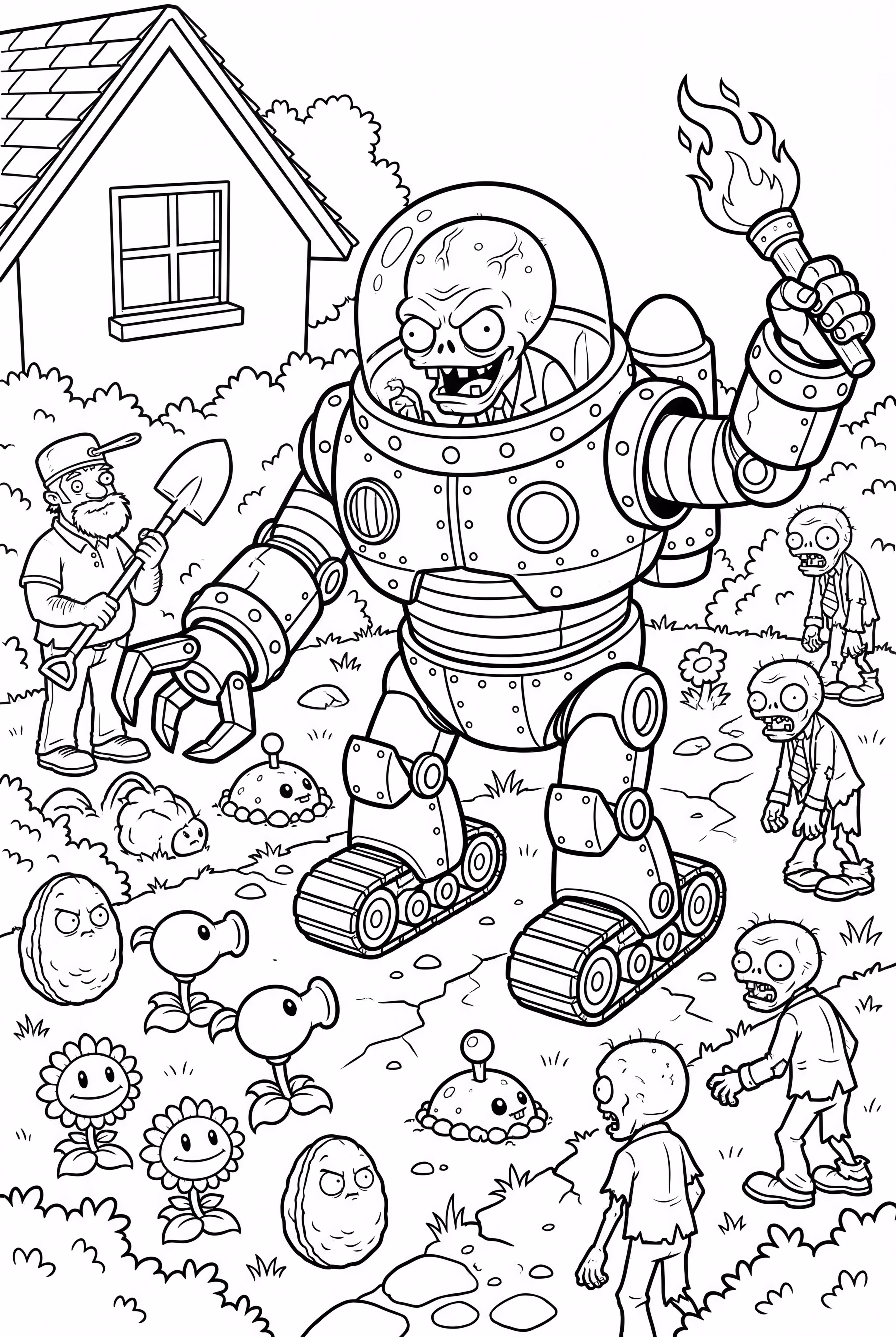 Plants Vs Zombies Final Battle With Dr Zomboss