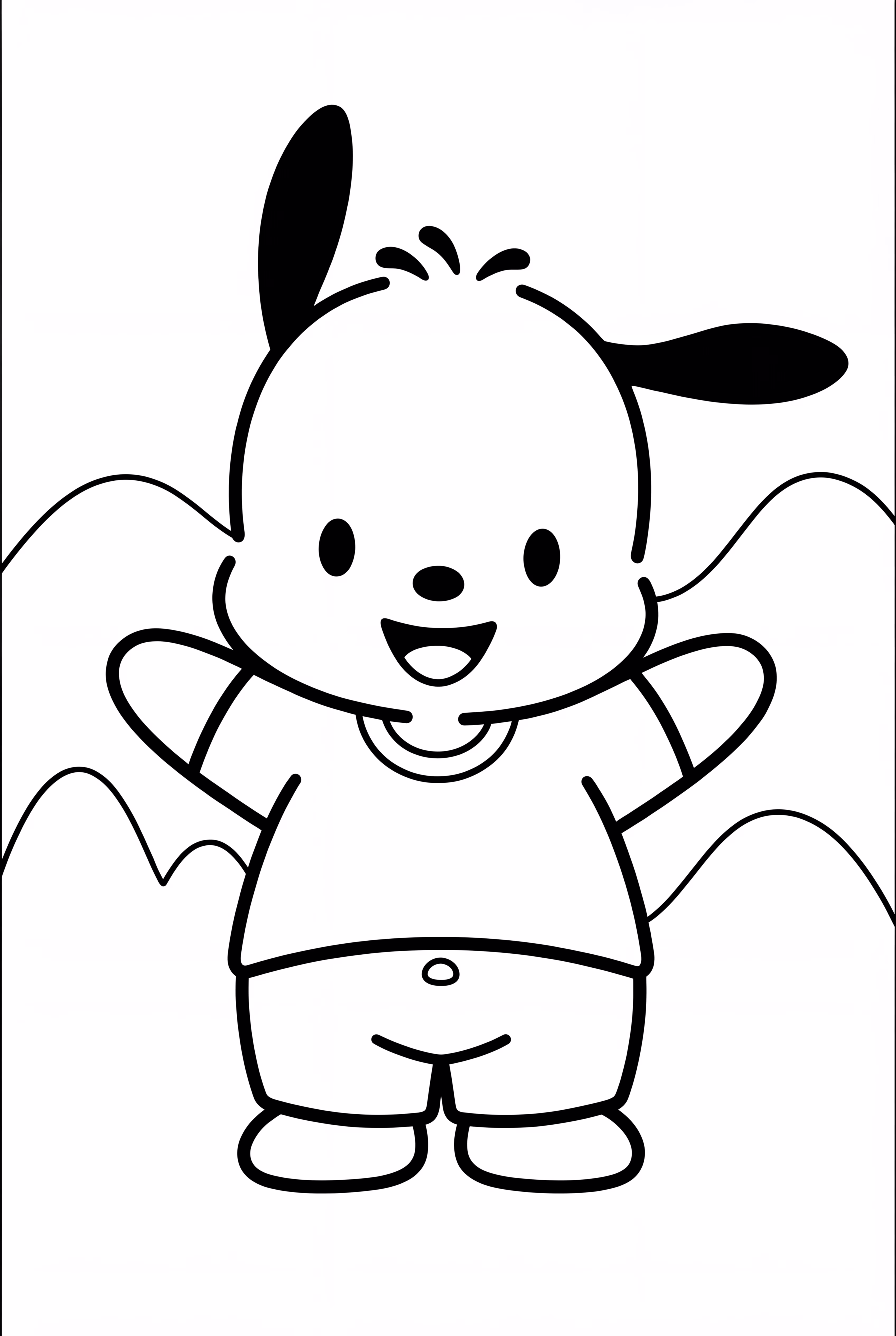 Pochacco And Simple Hills