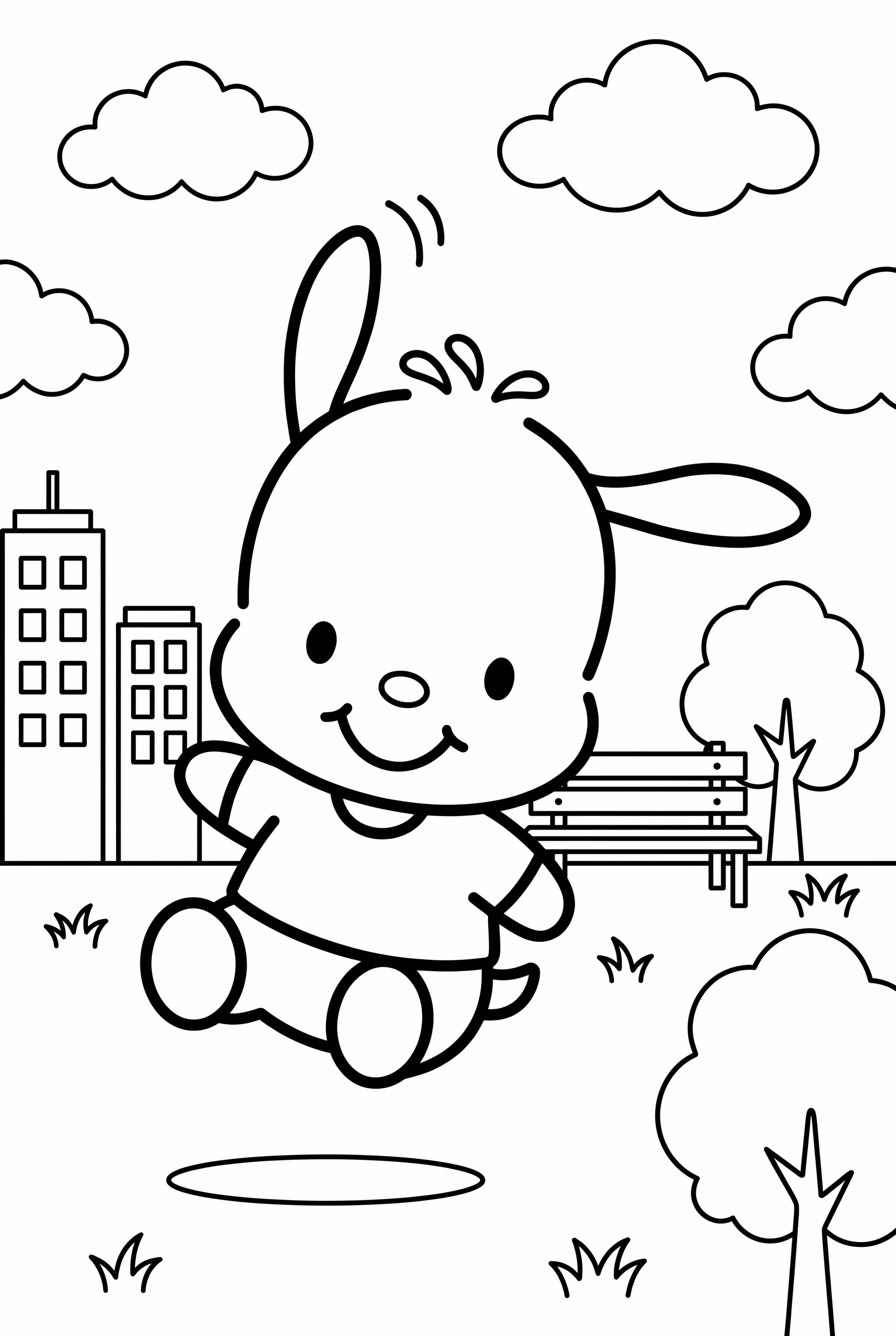 Pochacco In City Park