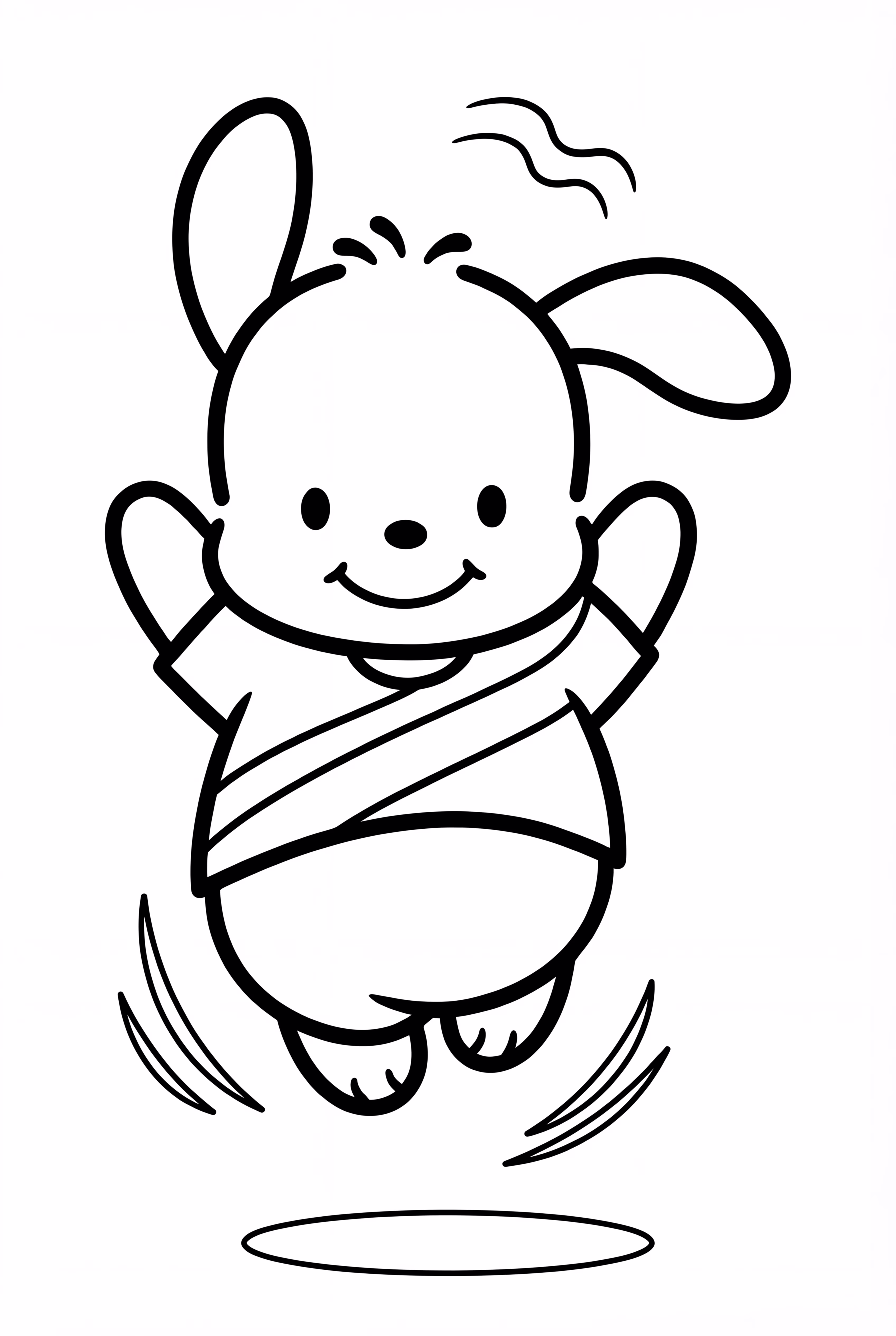 Pochacco Jumping Joyfully