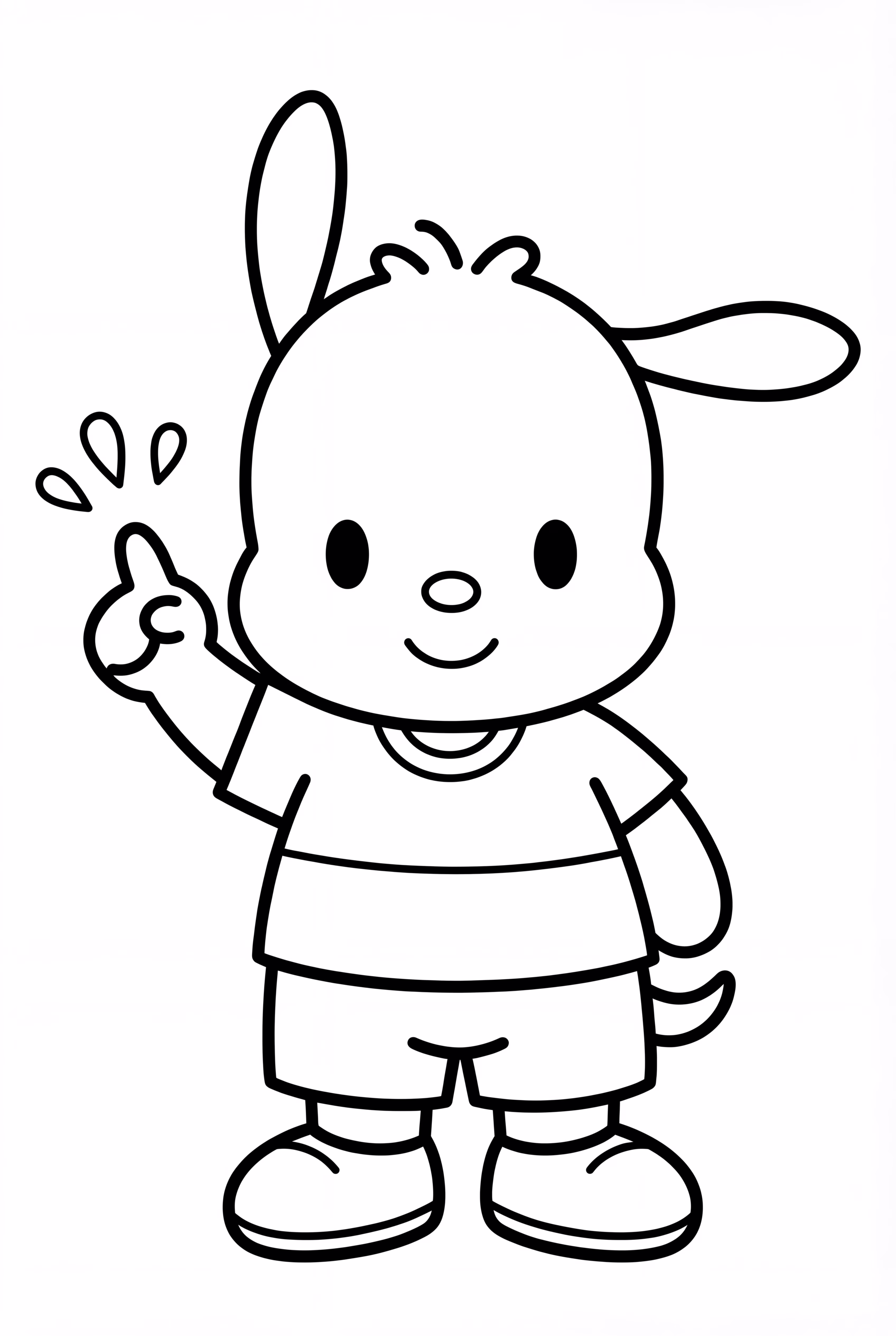 Pochacco Pointing Up