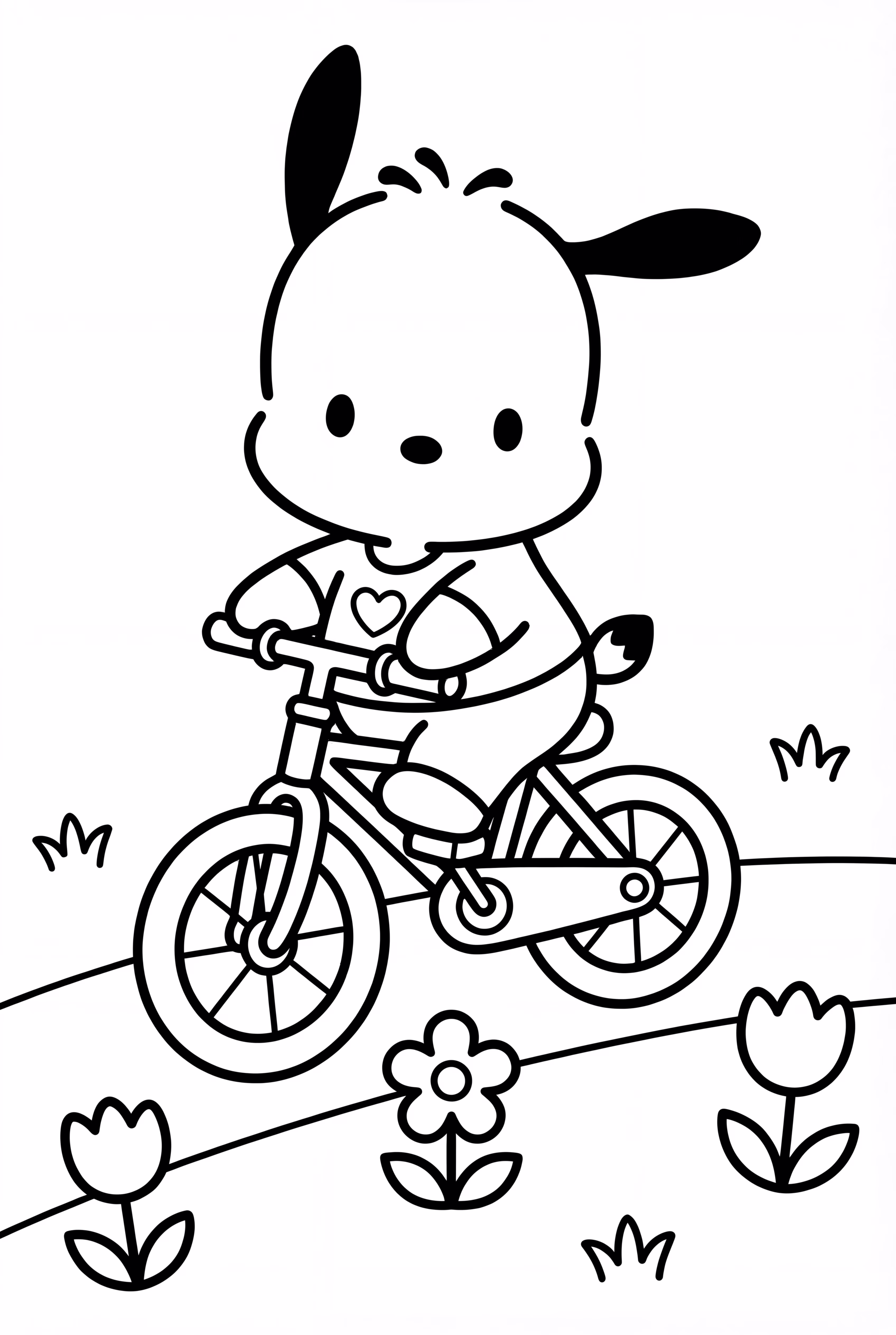 波查科骑自行车