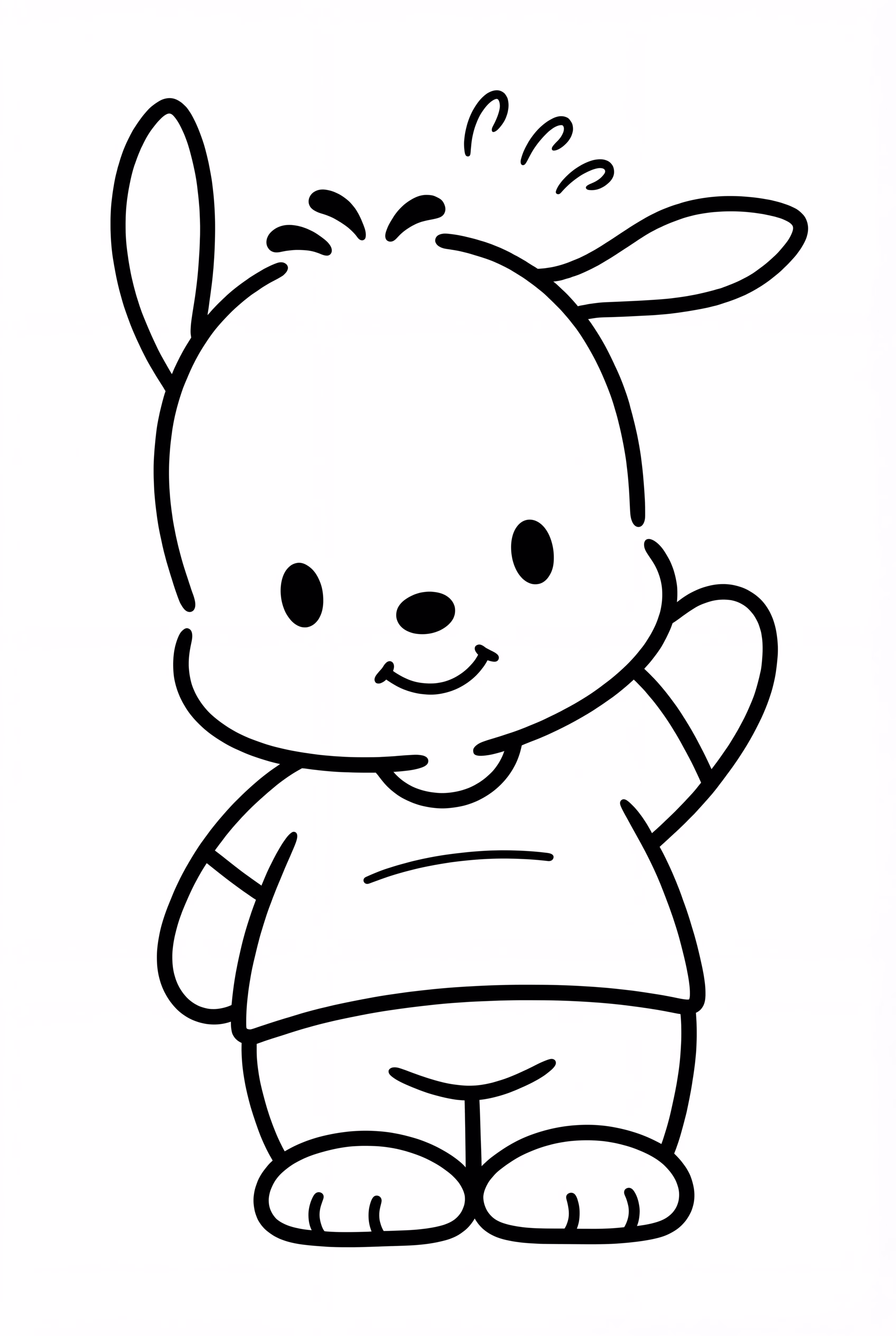 波喀喀挥手你好