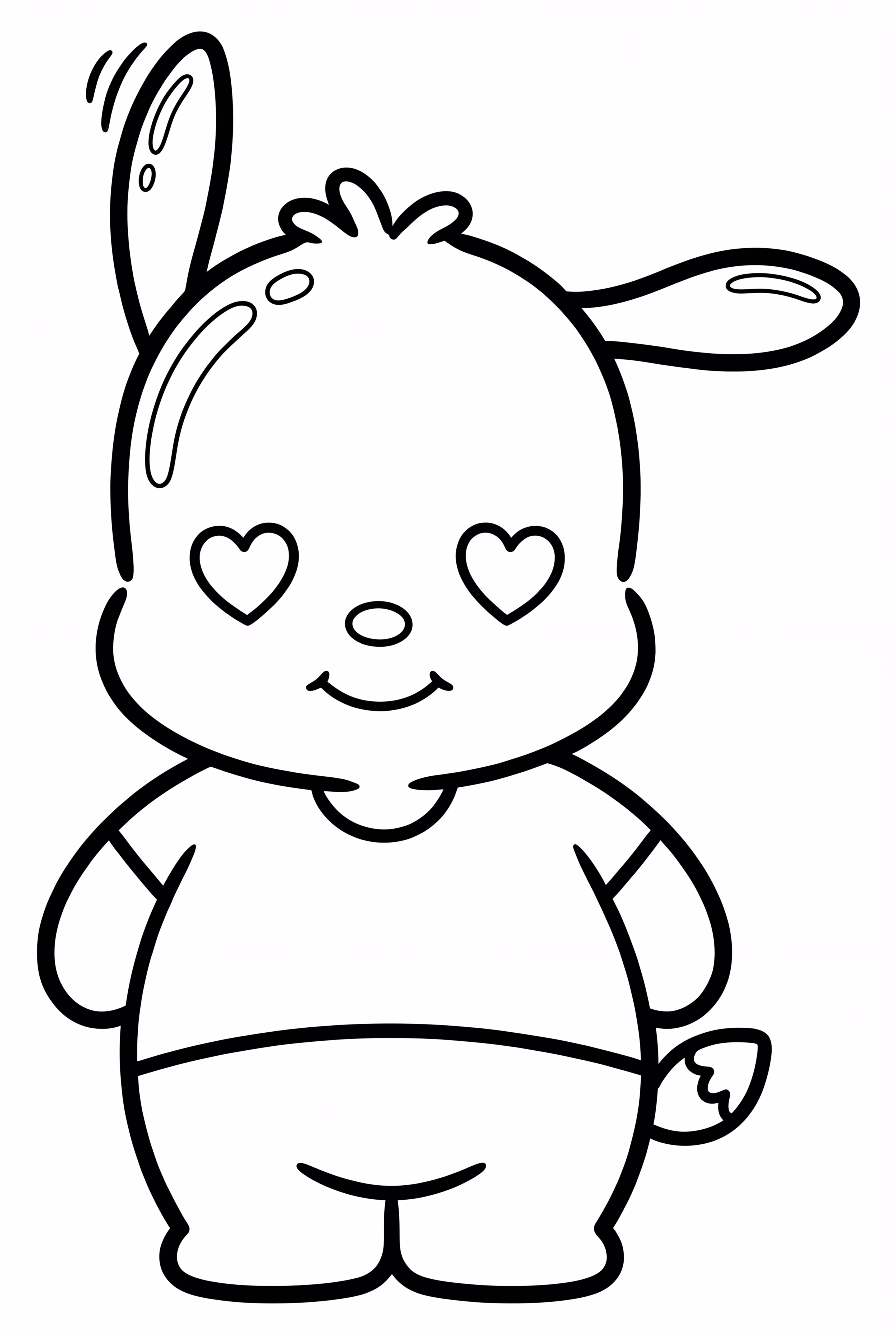Pochacco With Heart Eyes