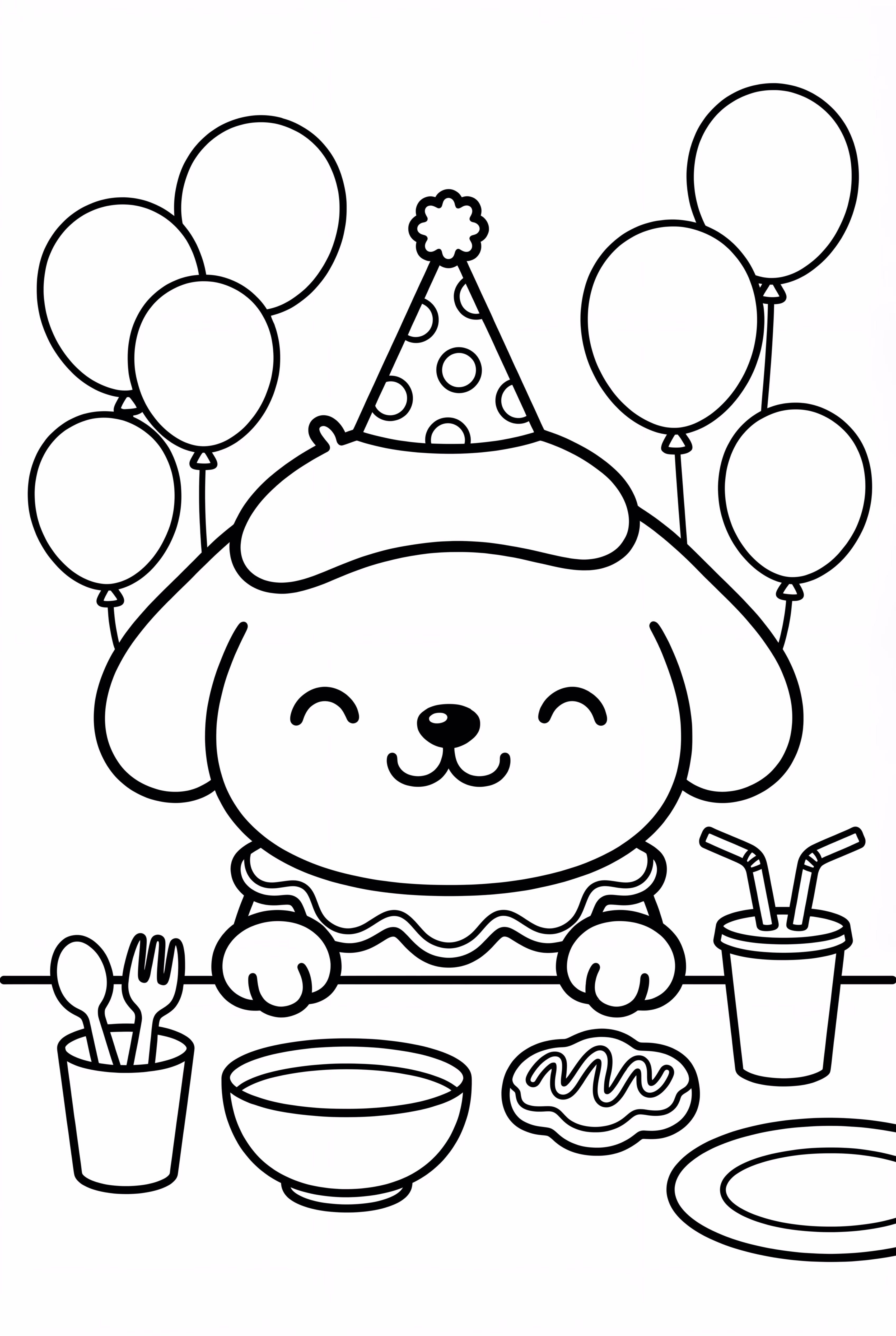 Pompompurin At Party