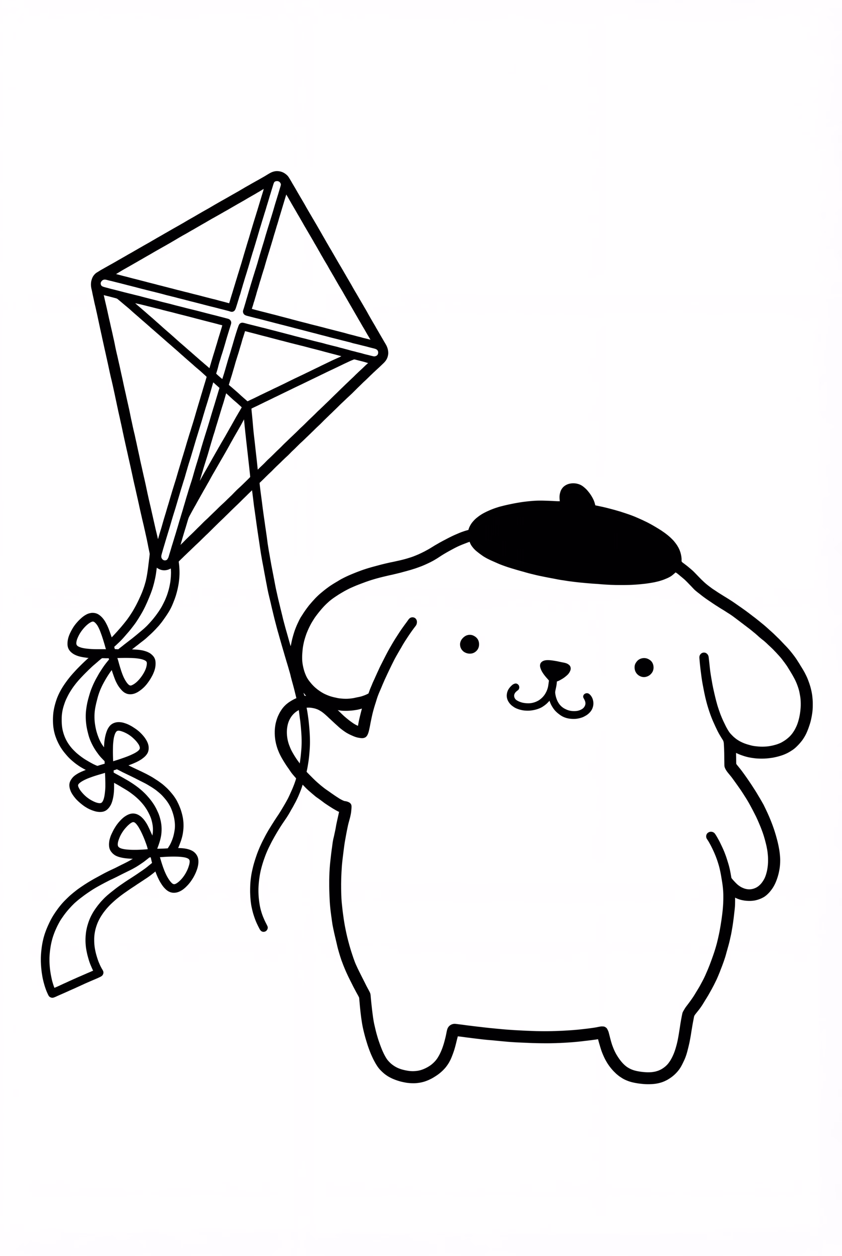 Pompompurin Flying Kite