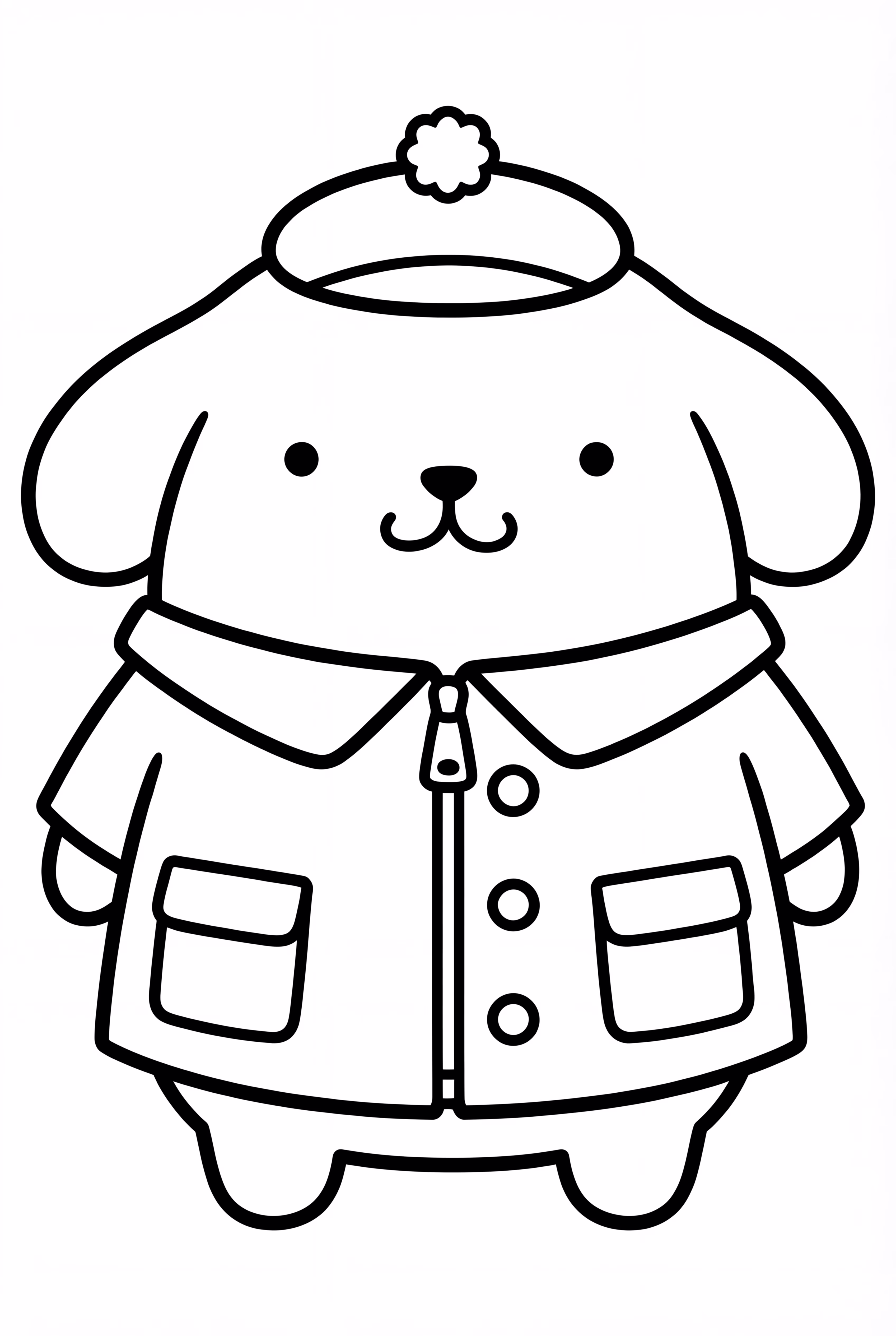 Pompompurin In Raincoat